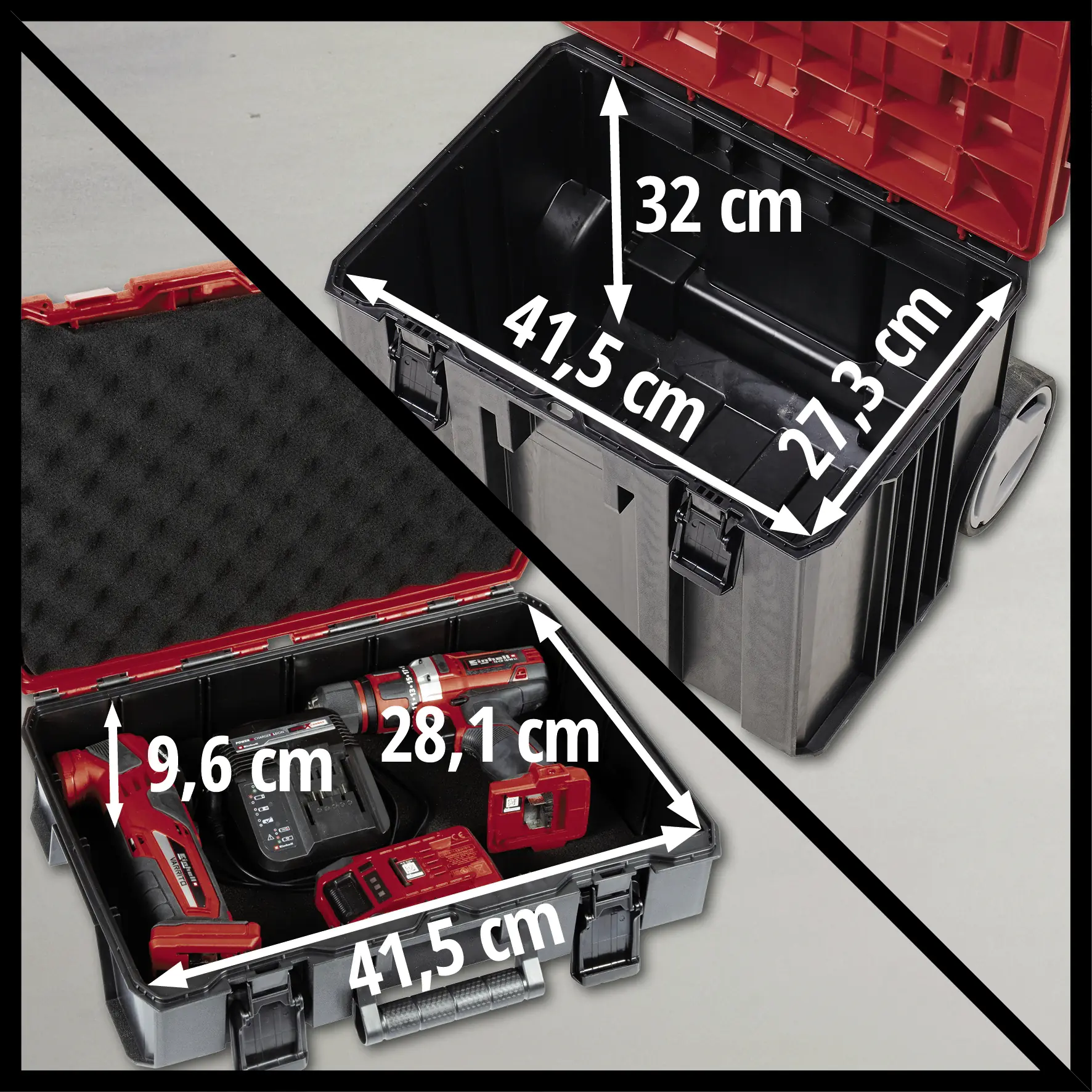 Einhell Werkzeug-Trolley E-Case Tower Einhell Werkzeug-Trolley E-Case Tower