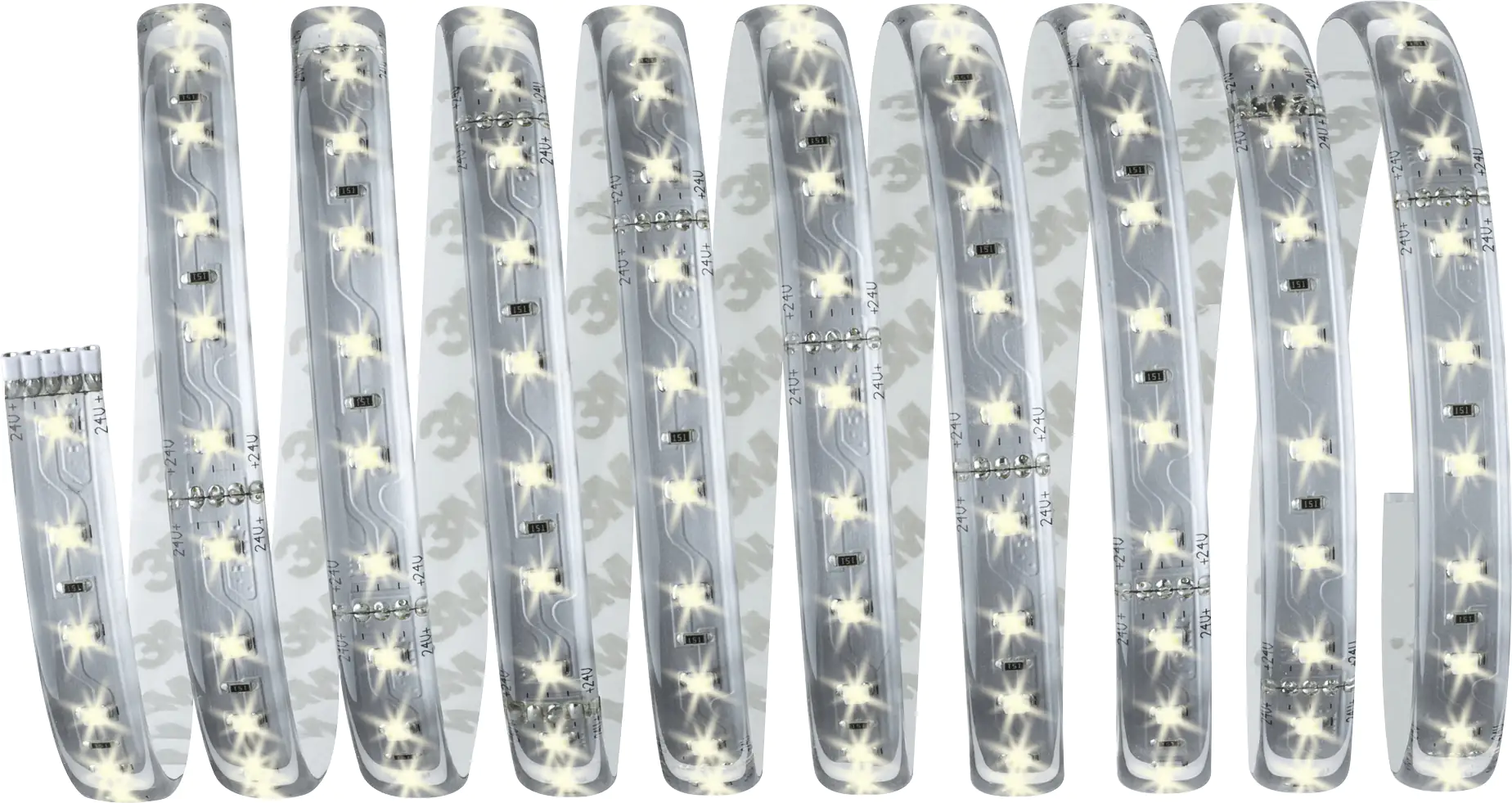 Paulmann MaxLED 500 Basisset Silber 3m Warmweiß 36VA