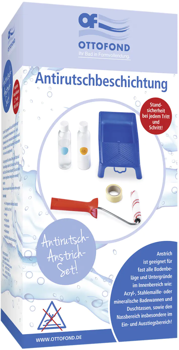 Ottofond Antirutsch-Anstrich-Set Ottofond Antirutsch-Anstrich-Set