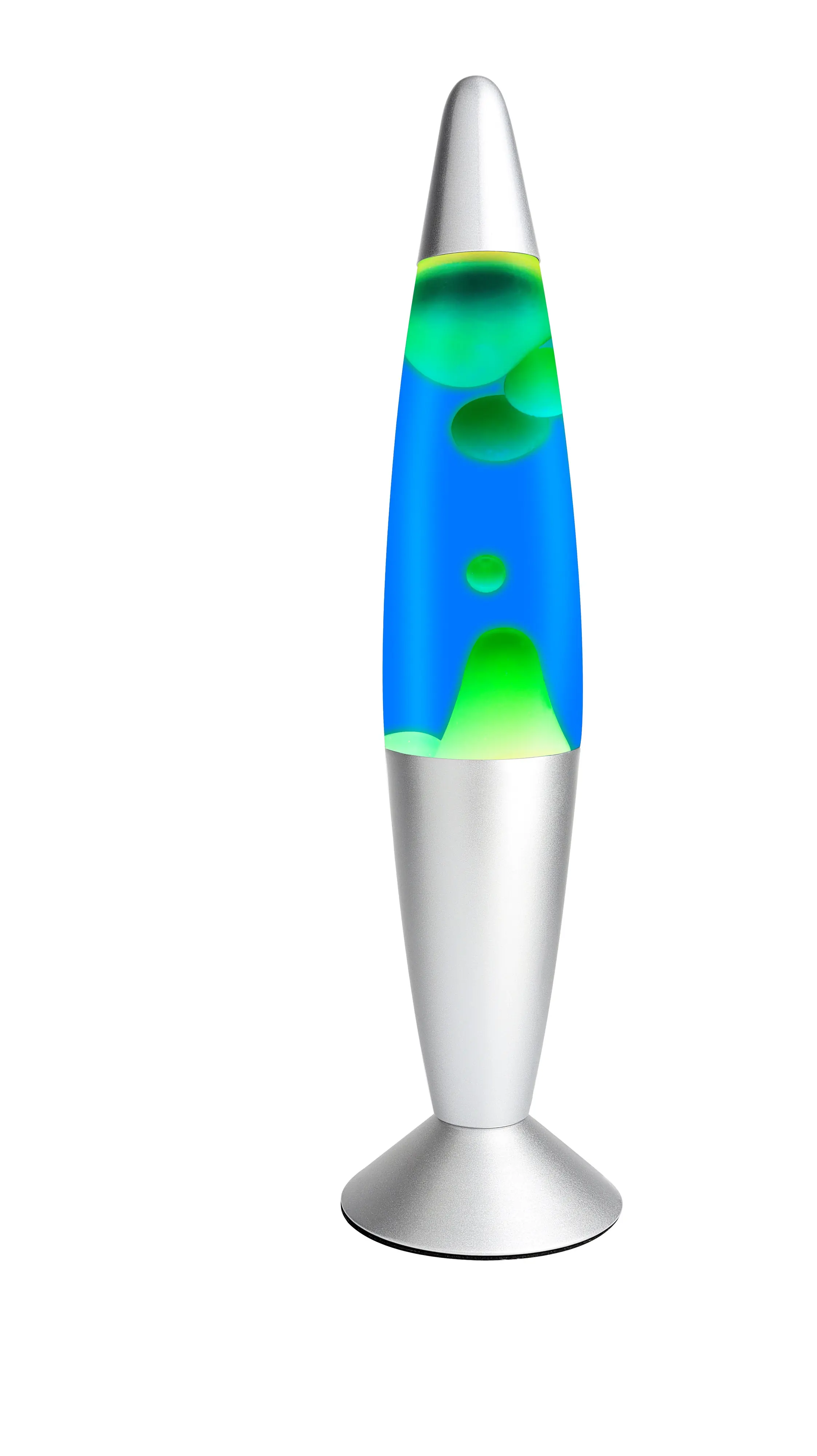 LED Lavalampe Osaka grün-blau 41 x 11 cm warmweiß