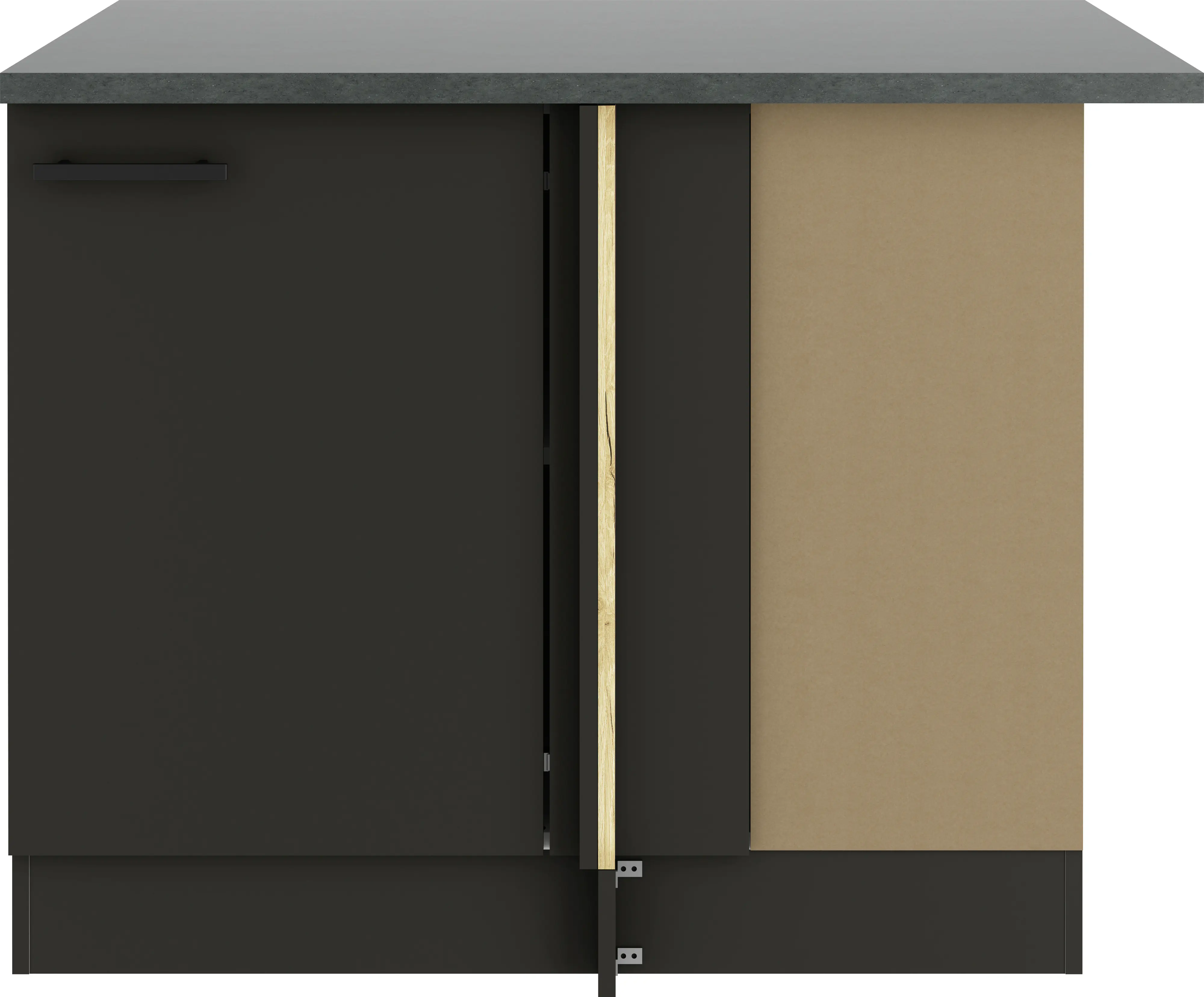 Optifit Eckunterschrank Madrid 420 anthrazit matt 110 cm