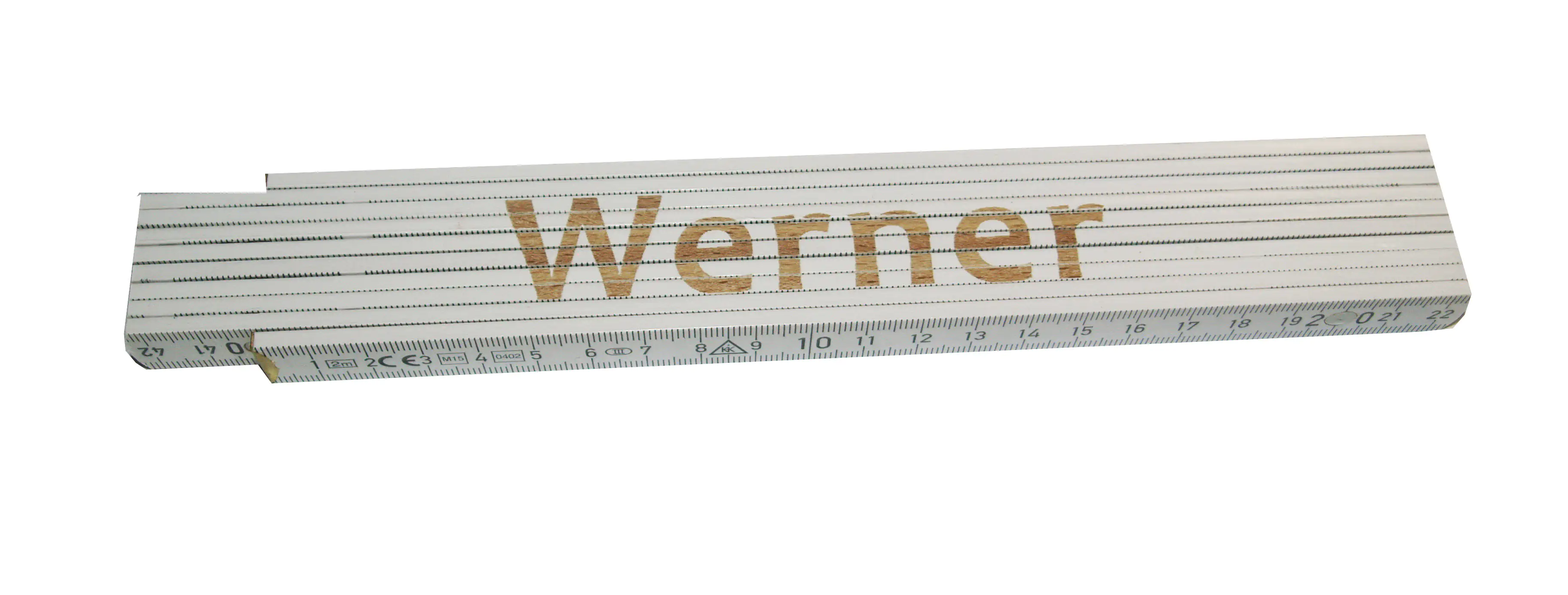 Zollstock Werner 2 m weiß