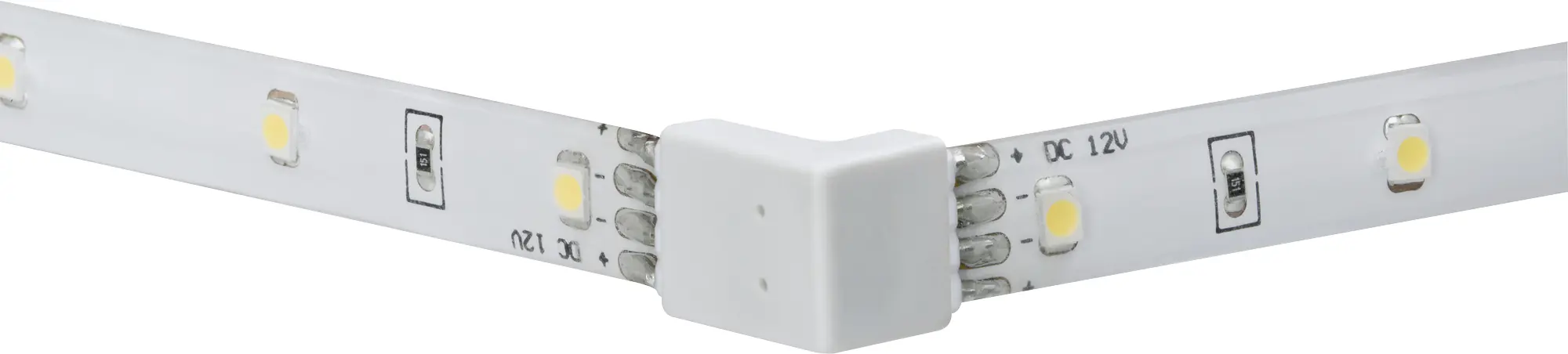 Paulmann YourLED Eck-Verbinder 4er Pack weiß schwarz Kunststoff