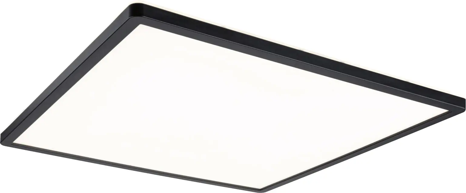 Paulmann LED Panel Atria Shine schwarz 42 x 42 cm warmweiß dimmbar