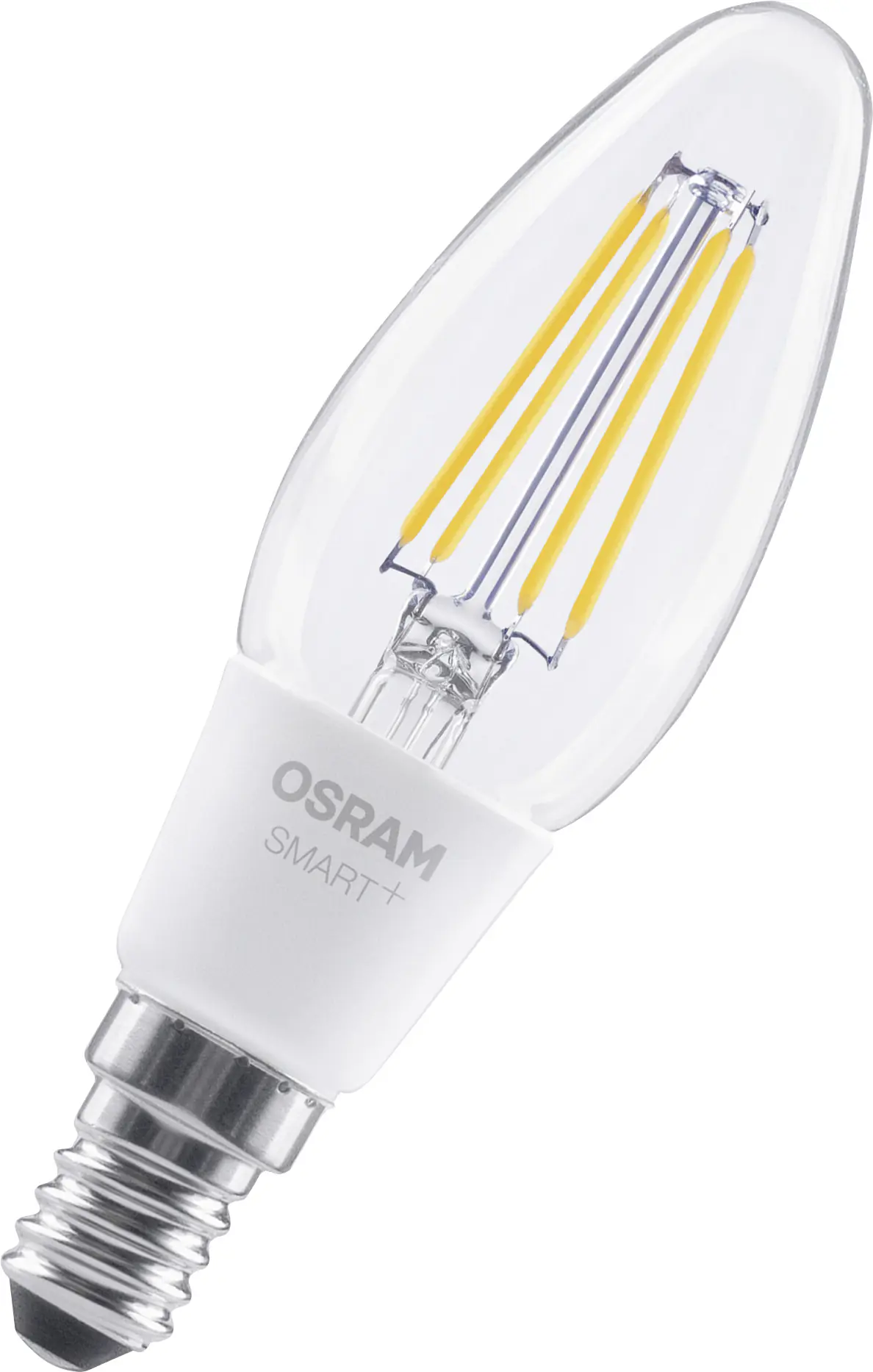 Osram SMART+ Matter Leuchtmittel E14 Classic 4W dimmbar warmweiß