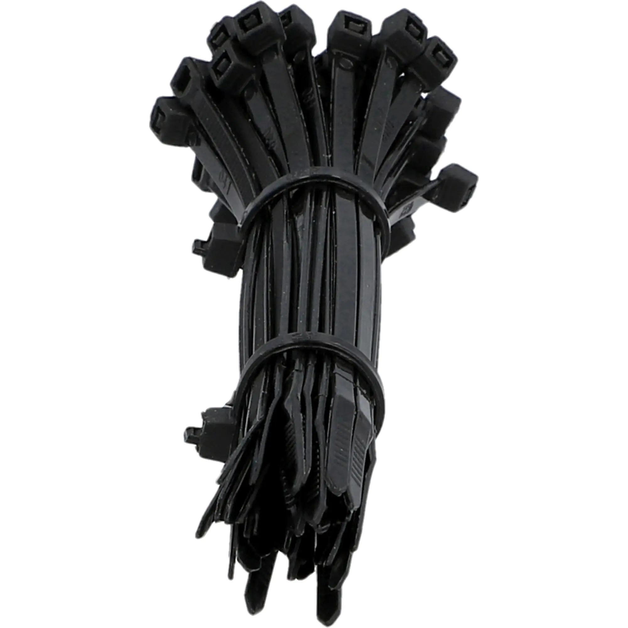 Kabelbinder 2,5 x 100 mm, 50 Stück, schwarz