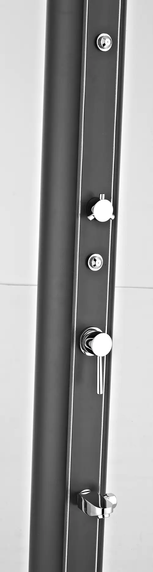 Gre Solardusche 32 Liter schwarz mit Fuß-Wasserhahn Gre Solardusche 32 Liter schwarz mit Fuß-Wasserhahn