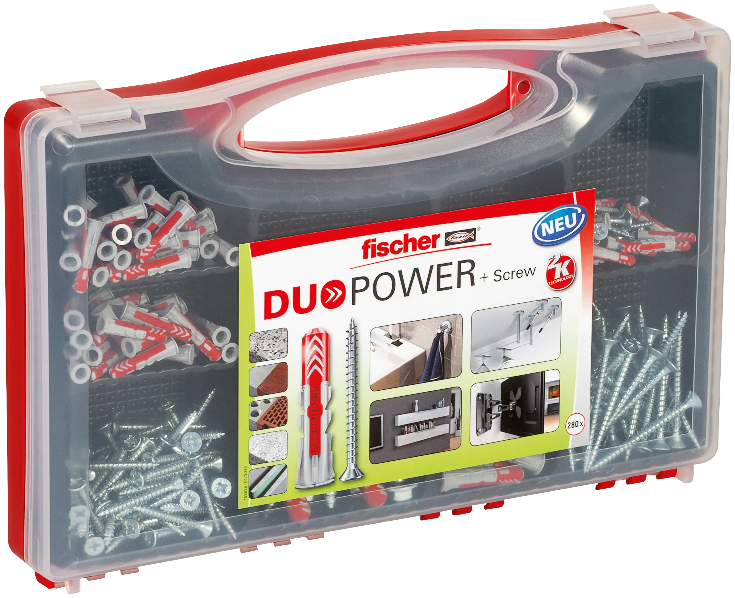 4048962246629 Fischer Red-Box Duopower - 265 Stück