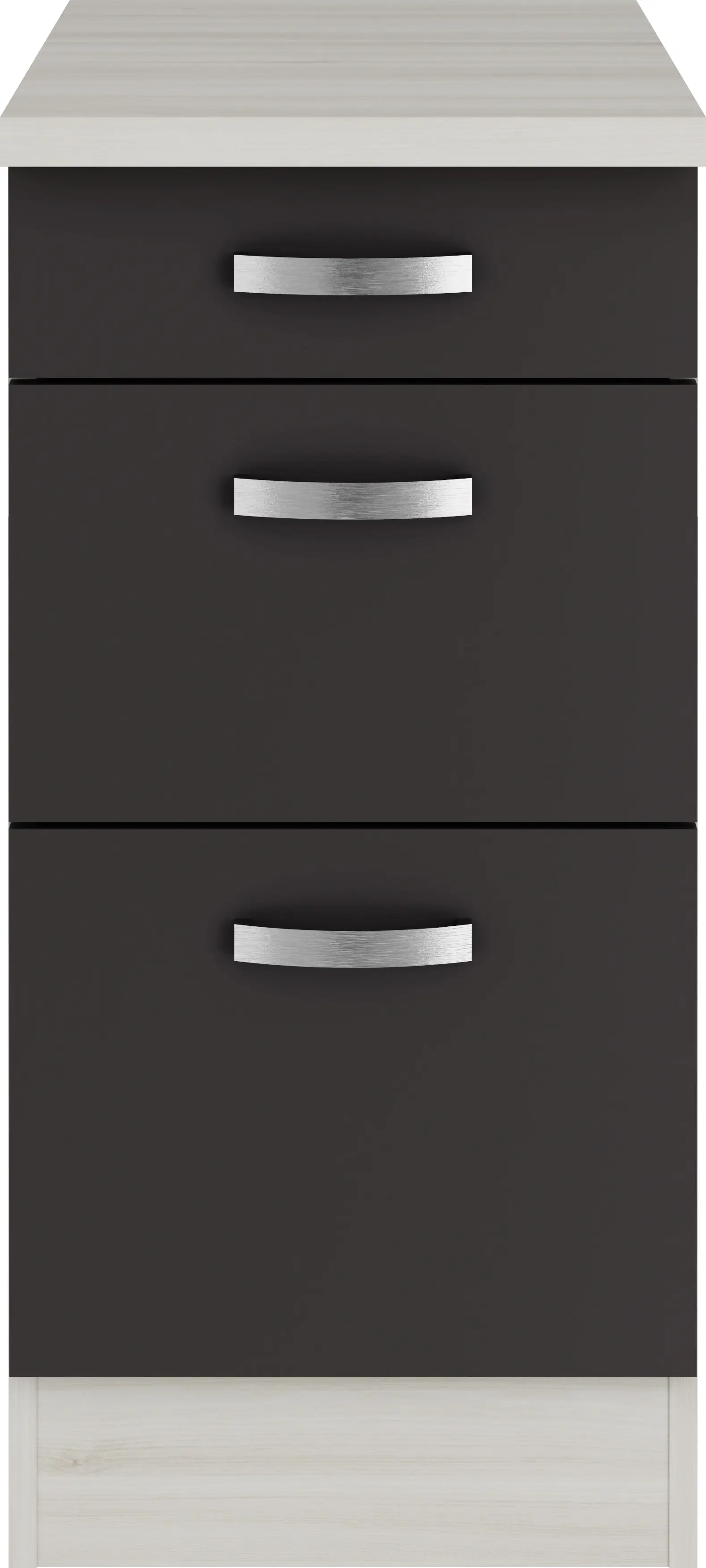 Optifit Unterschrank Faro 220 anthrazit/akazie 40 cm