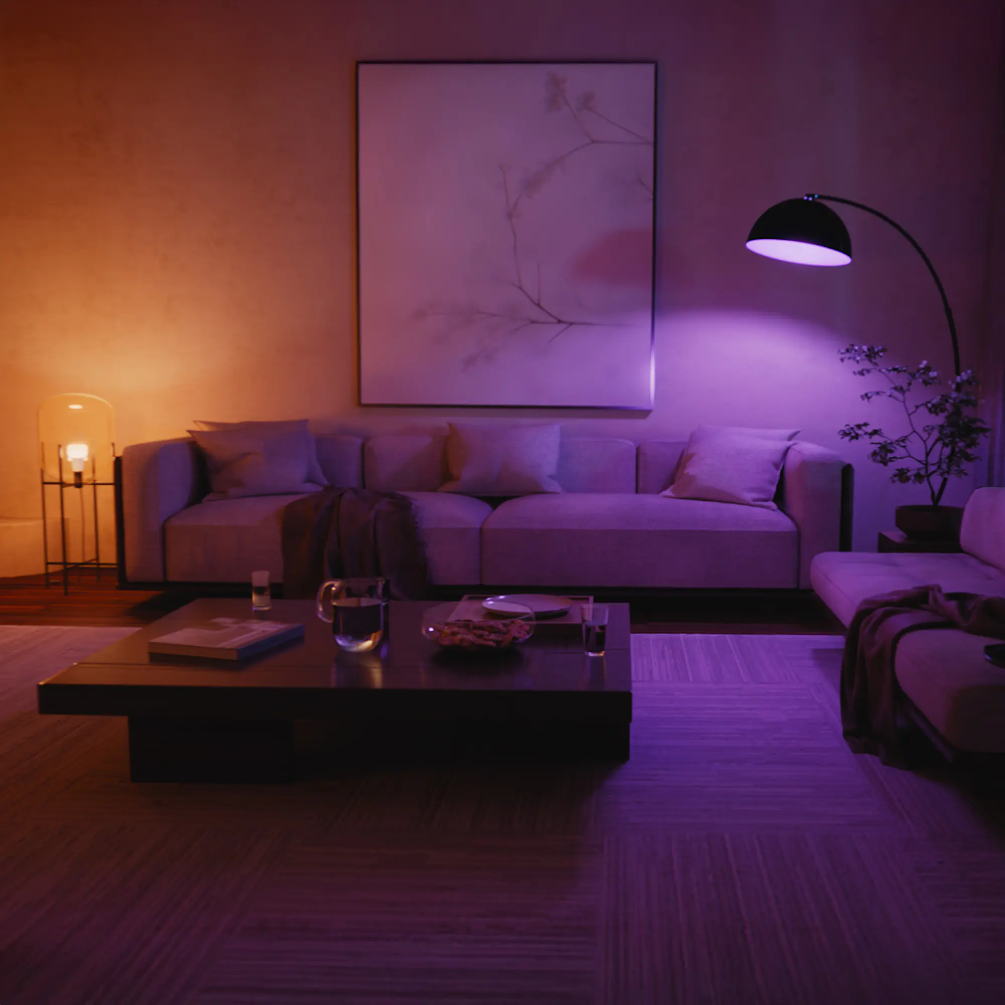 Philiph Hue Smart LED Leuchtmittel 8,1 W E27 RGB dimmbar 