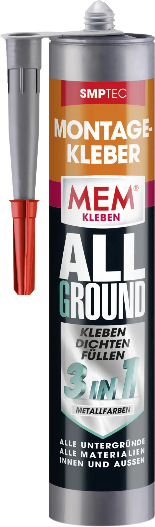 MEM Montage-Kleber Allground 3 in 1 Metall 305 g MEM Montage-Kleber Allground 3 in 1 Metall 305 g