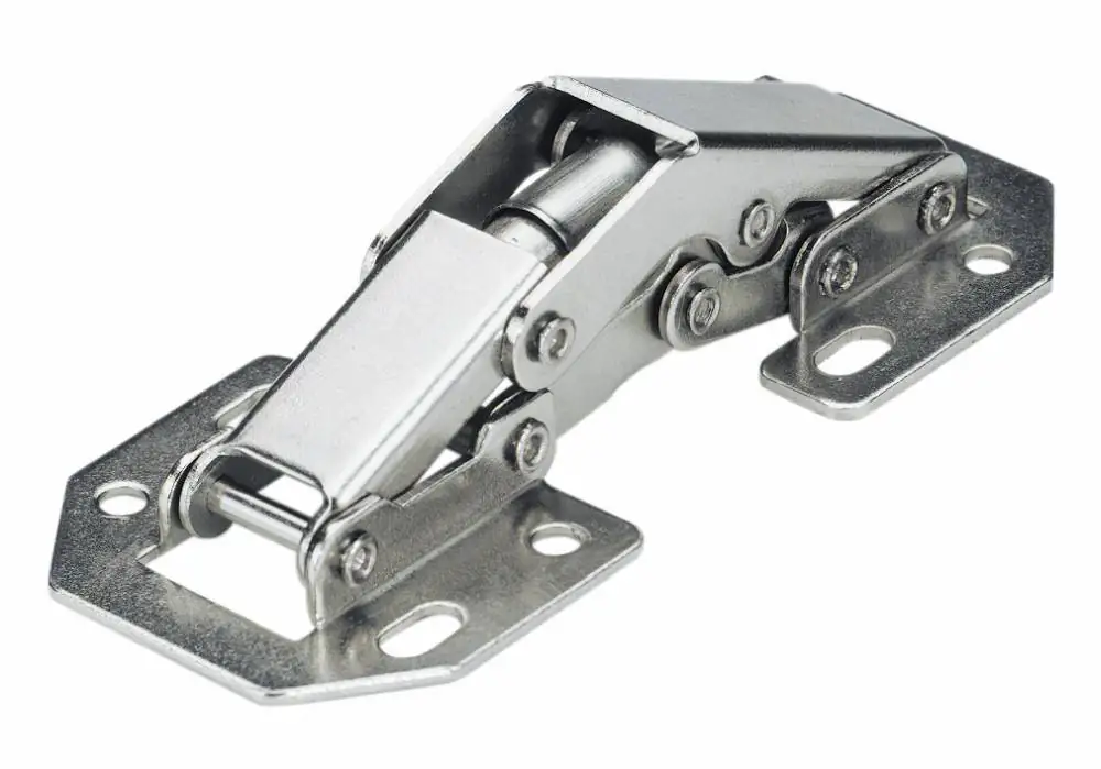 Hettich Mini-Aufschraubscharnier mit Feder 77 x 33 mm