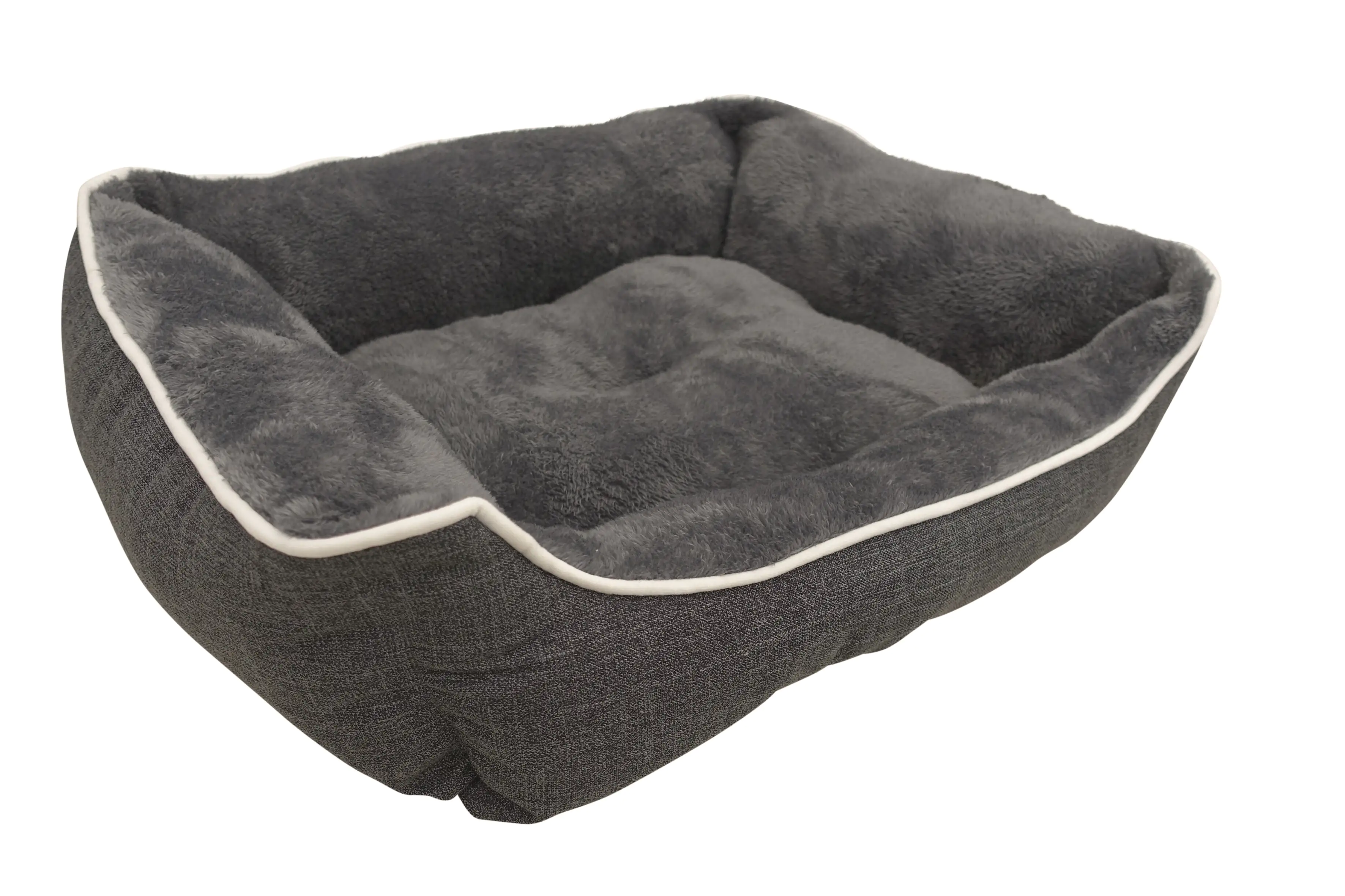 Nobby Komfortbett Classic Arno eckig grau