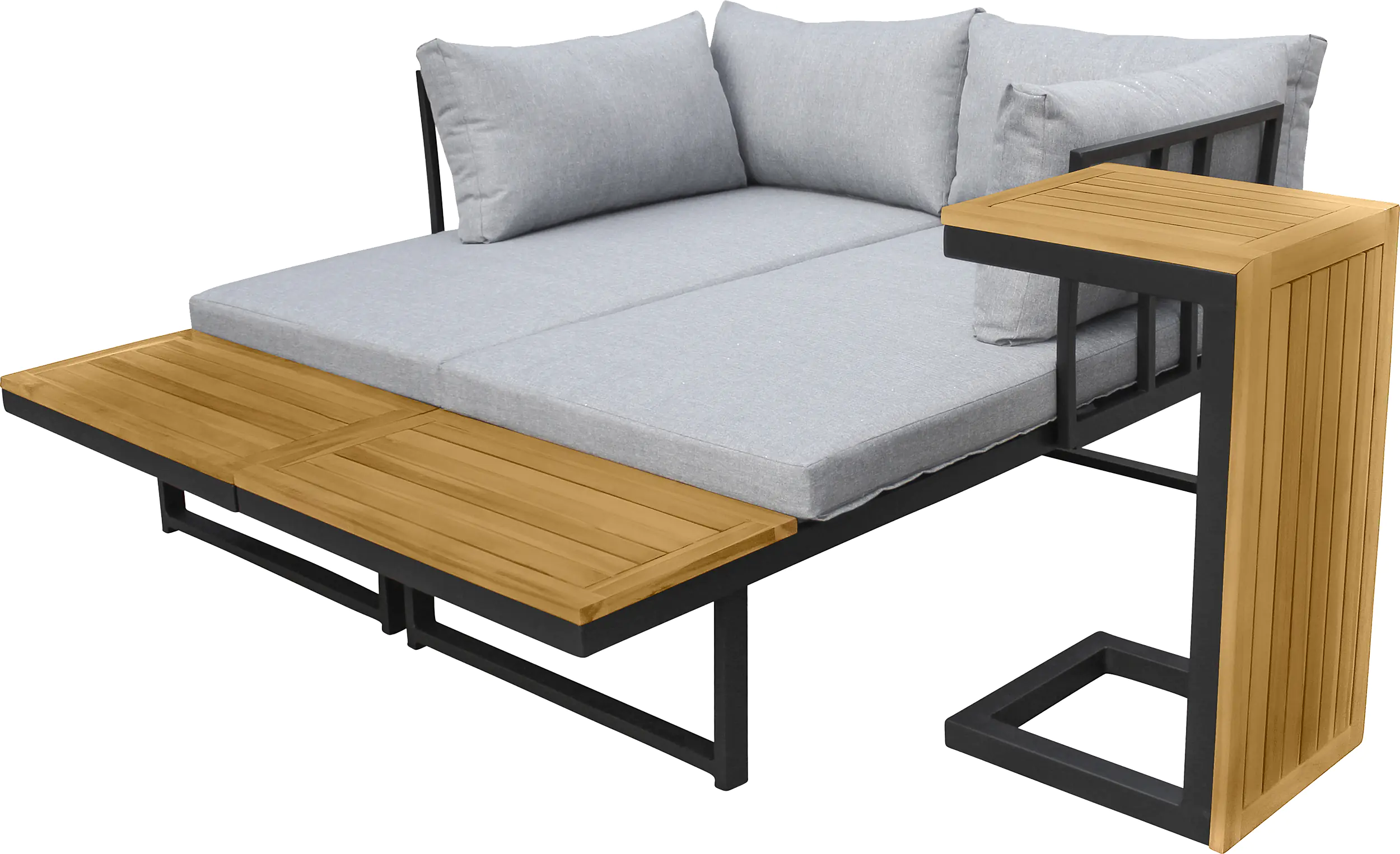 Primaster Gartenmöbel-Set Sungardo Aluminium/Teakholz Primaster Gartenmöbel-Set Sungardo Aluminium/Teakholz