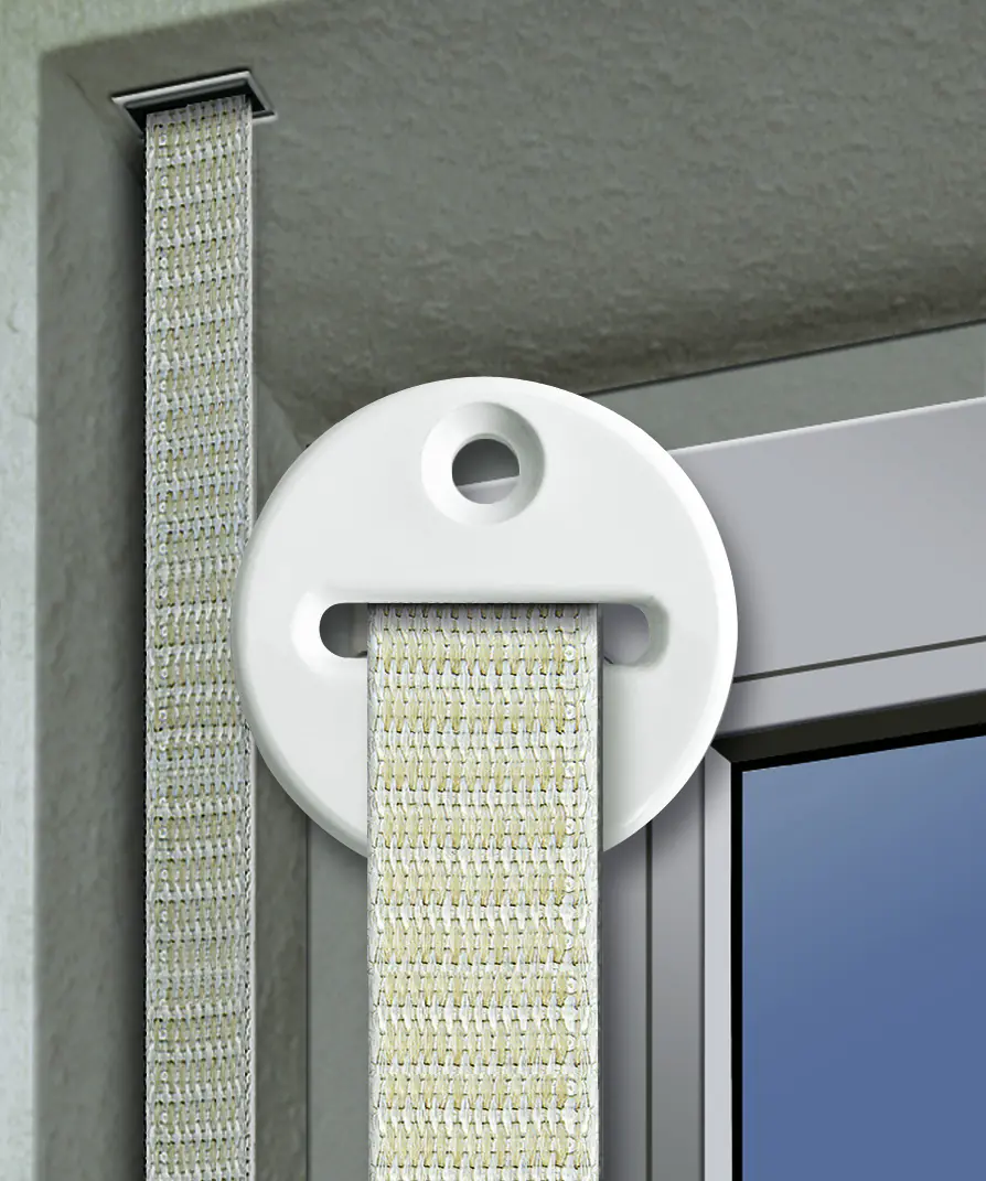 Schellenberg Gurtführung Standard System Mini / Maxi rund weiß