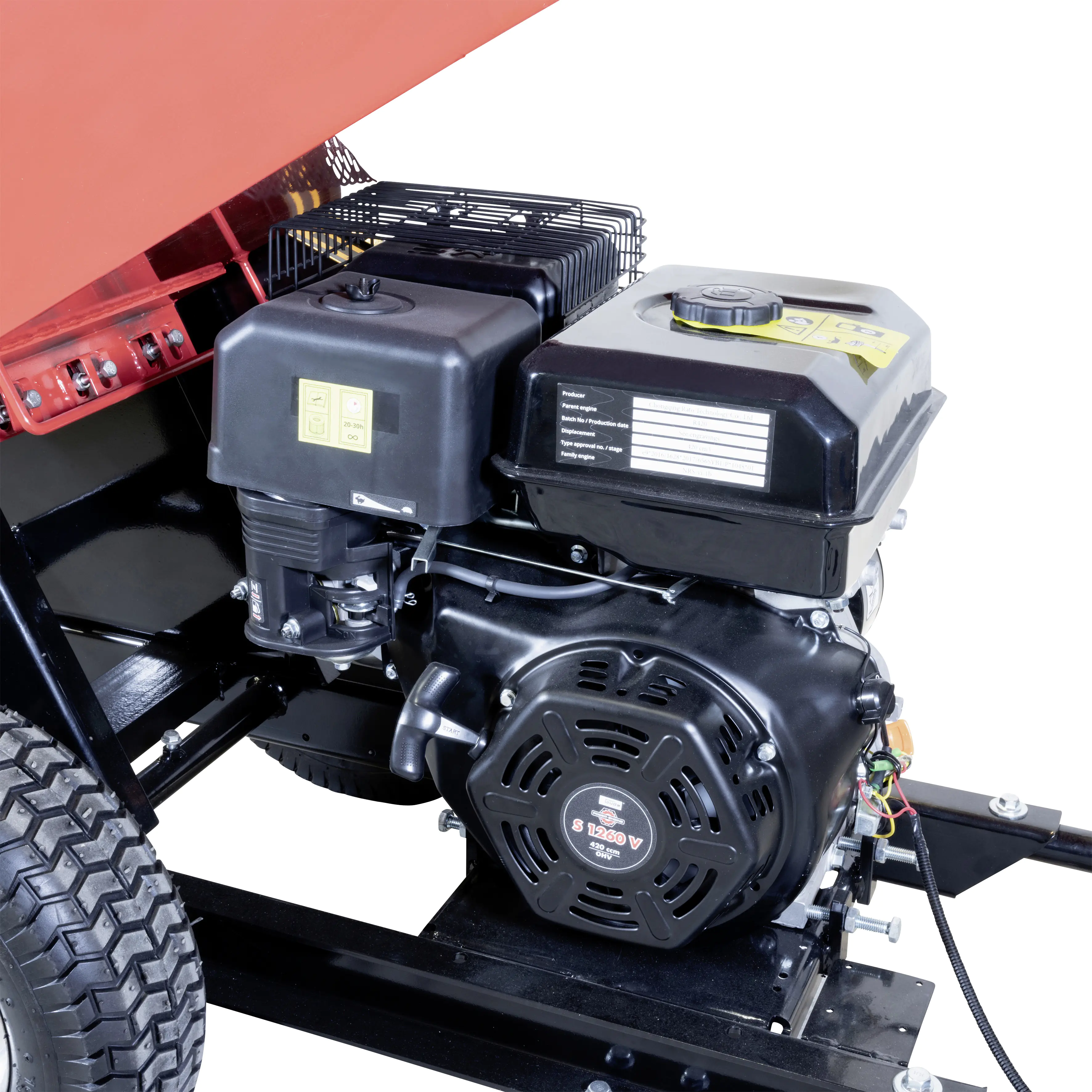 Güde Gartenhäcksler GH 11.7-100 max. Aststärke 10 cm Ø