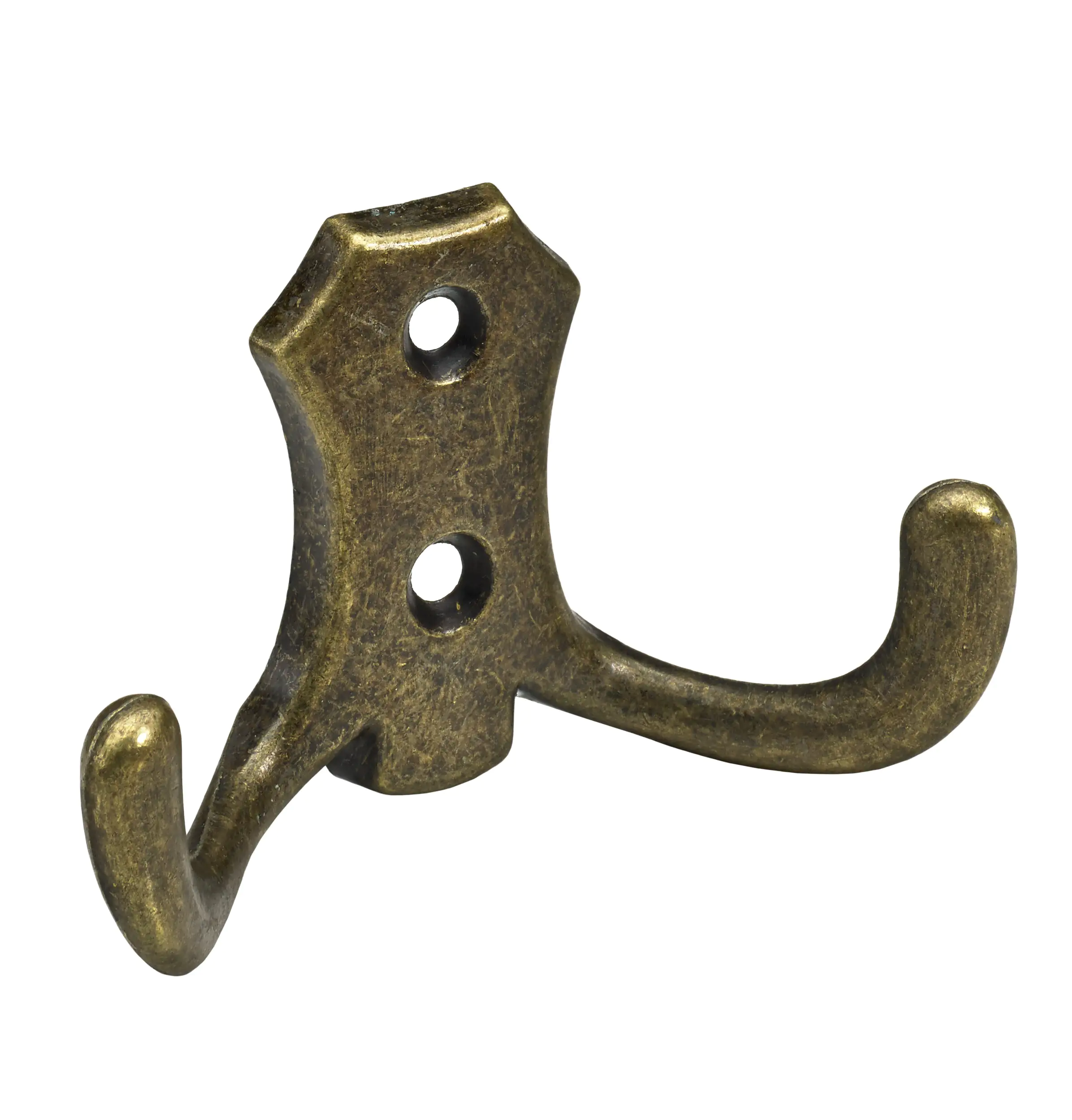 Hettich Mantelhaken 4,7 x 7,7 x 3,0 cm Zinkdruckguss brüniert - 1 Stück