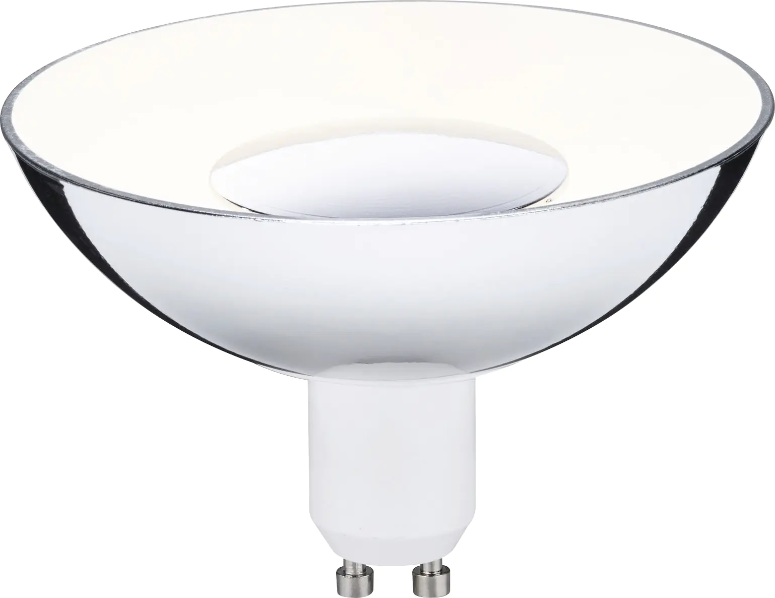 Paulmann LED Leuchtmittel Deko Reflektor GU10 4,9 W weiß silber dimmbar