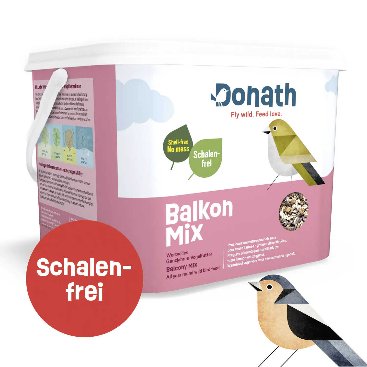 4260681740398 Donath Wildovgelfutter Balkon Mix 5 kg