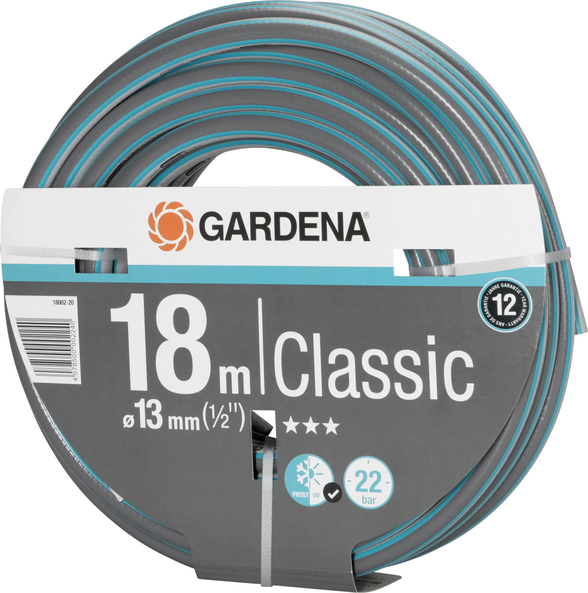 Gardena Schlauch Classic 18 m 13 mm (1/2") Gardena Schlauch Classic 18 m 13 mm (1/2")