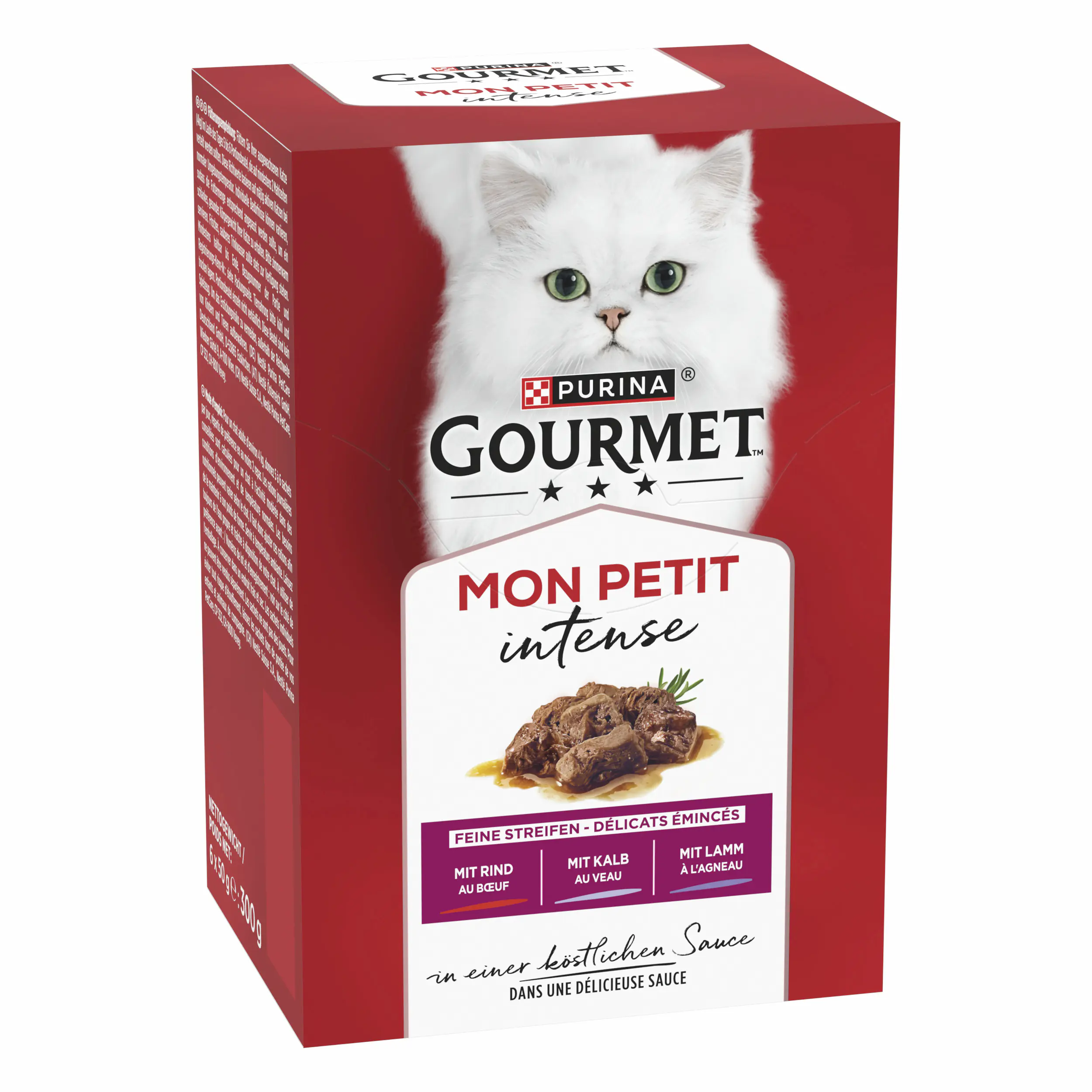 Gourmet Mon Petit mit Rind Kalb und Lamm 6x 50g Gourmet Mon Petit