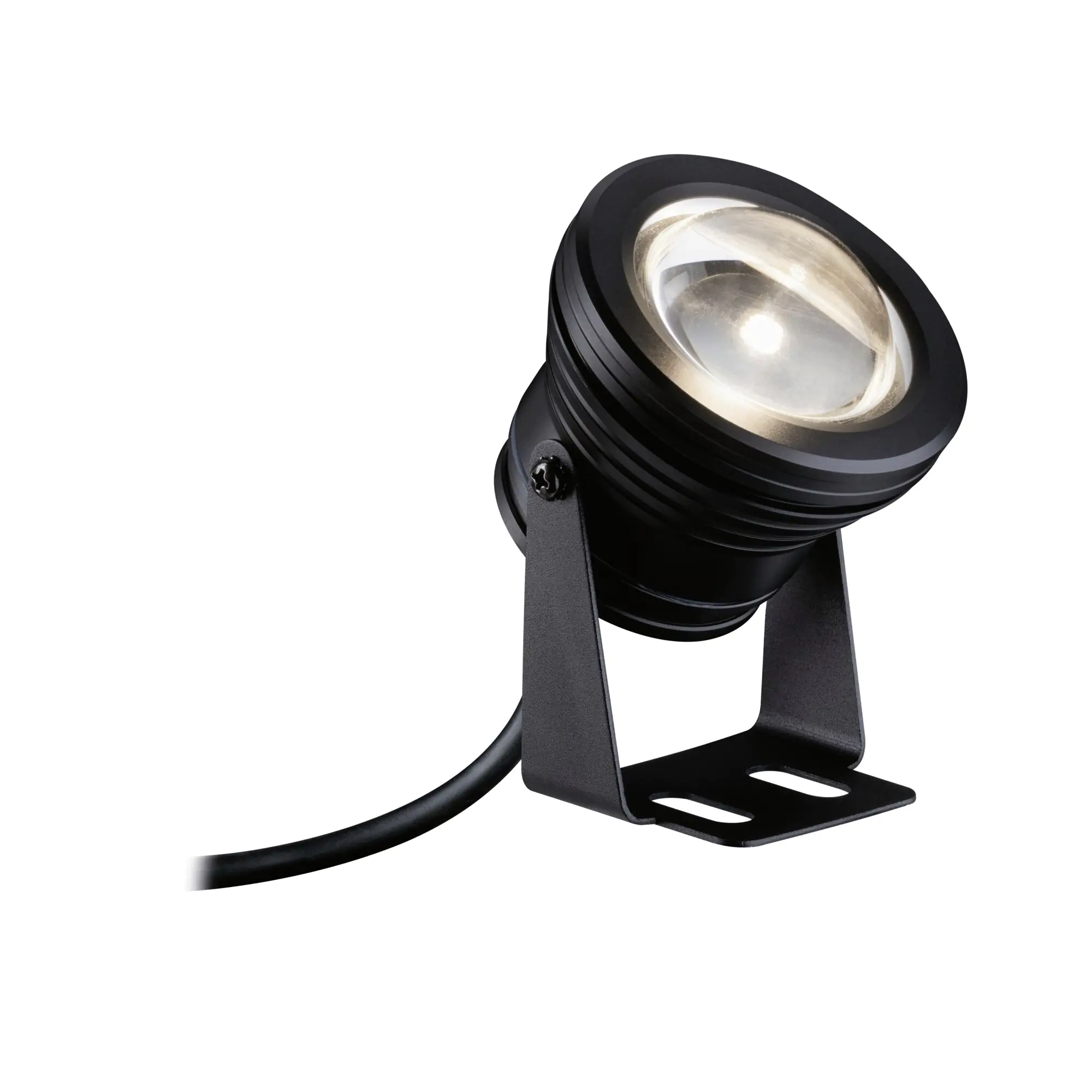 Paulmann Plug & Shine Pool Spot Outdoor, schwarz, dimmbar, warmweiß