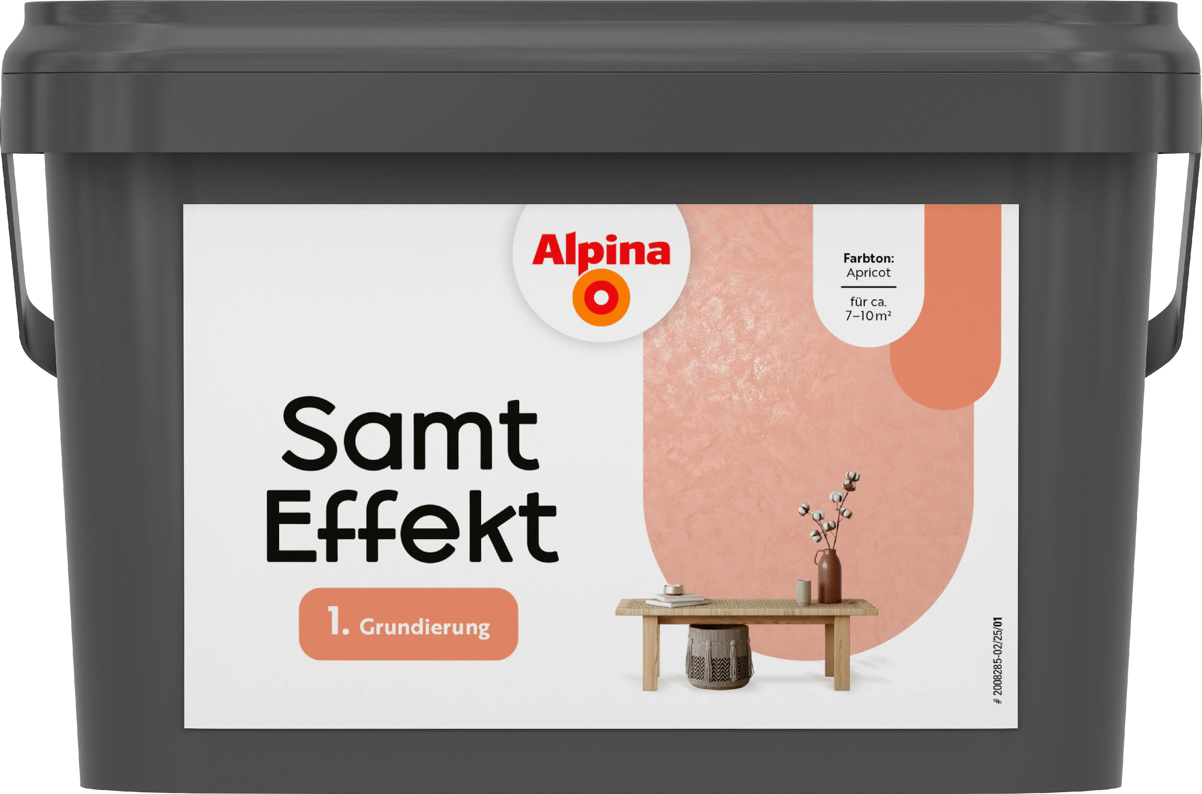 Alpina Grundierung für Effektfarben apricot 2,5 L