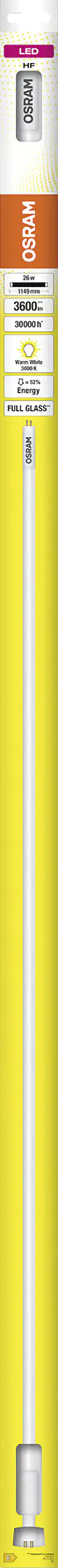 Osram LED Röhre 114,9 cm G5 26 W warmweiß Osram LED Röhre 114,9 cm G5 26 W warmweiß