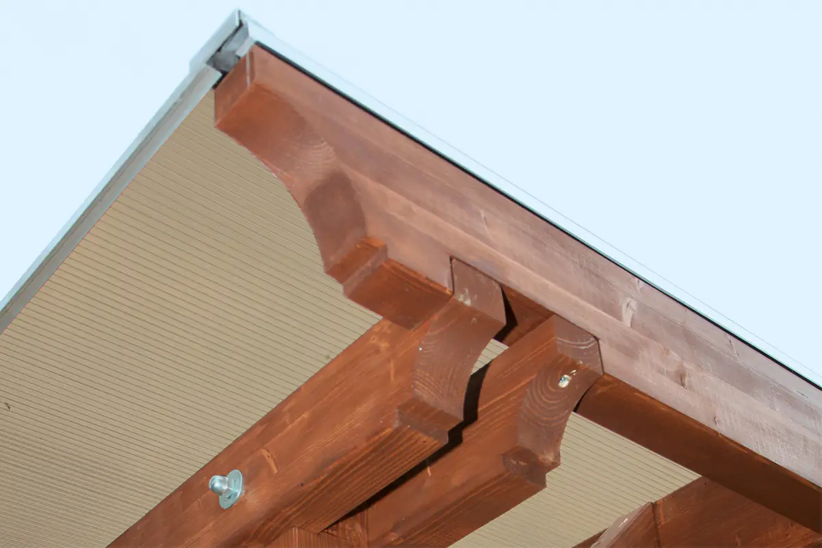 SKAN HOLZ Pavillon Marseille 327 x 350 cm, weiss