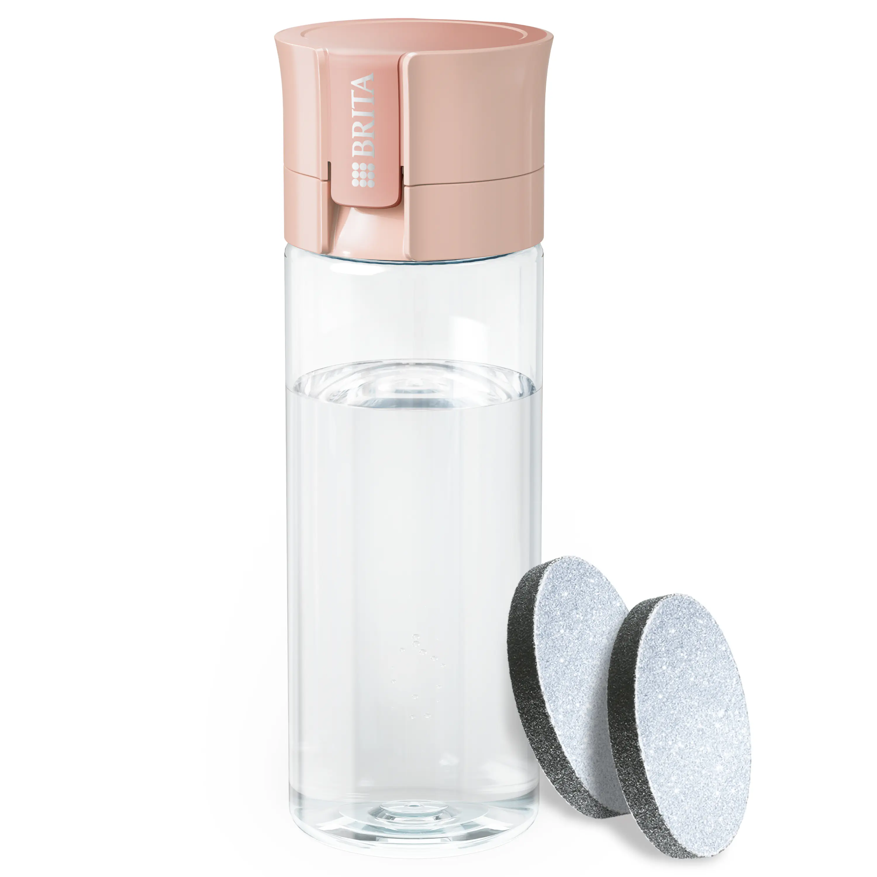 Brita Wasserfilterflasche Model Vital 600 ml apricot 