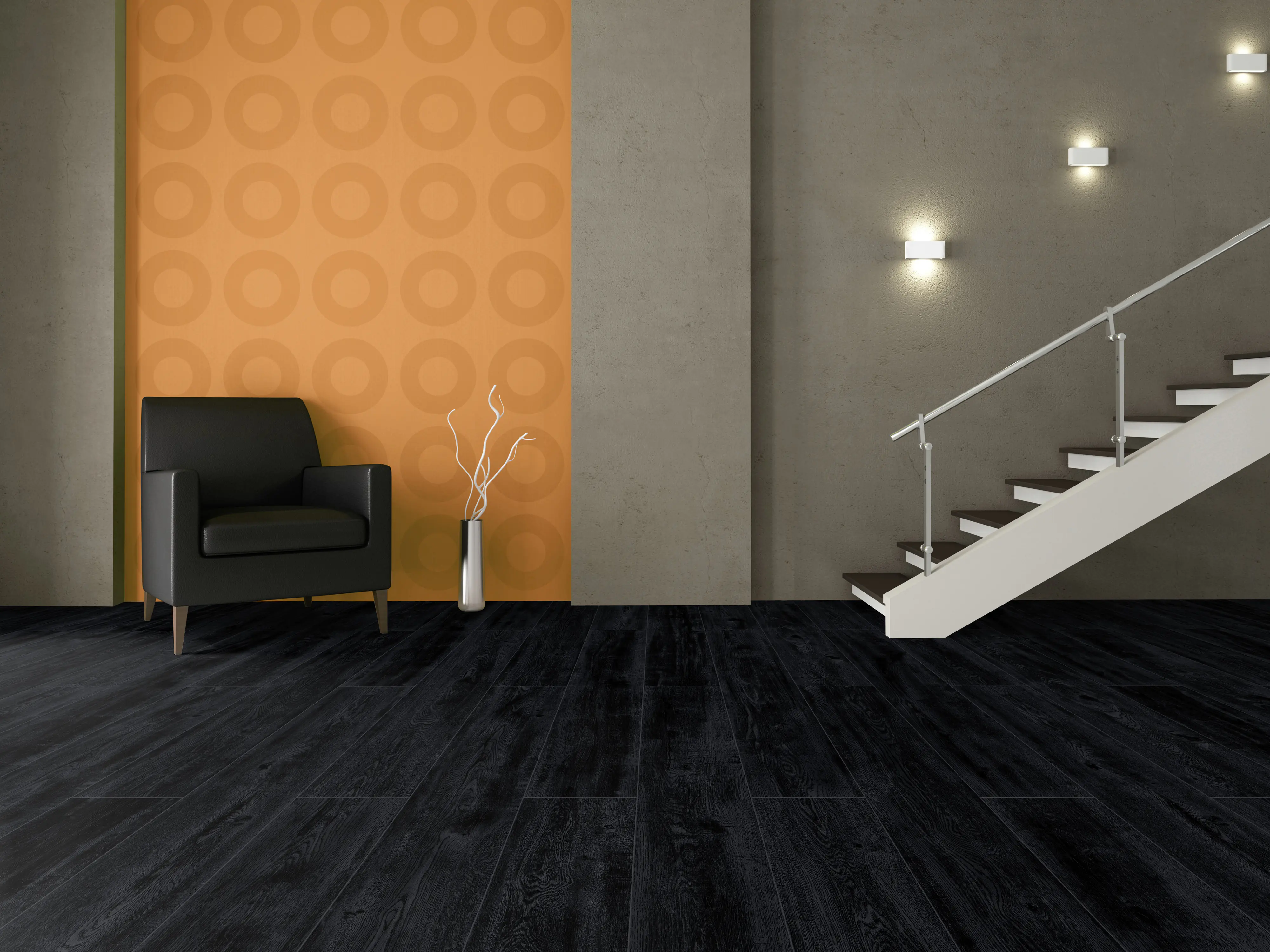 Classen Laminat Megaloc Aquaprotect 128,5 x 19,2 cm 8 mm Oak black