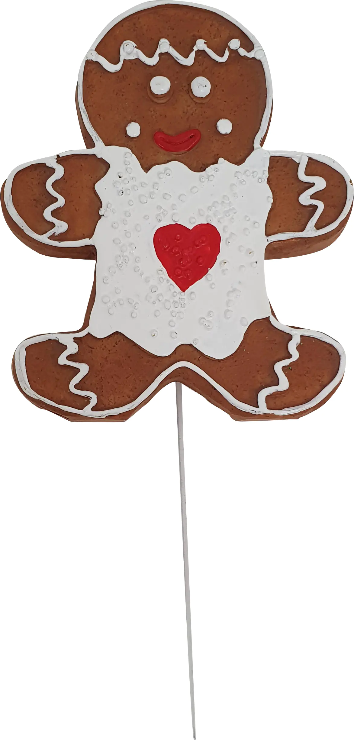 Figur Pfefferkuchen Baby Stecker 20,5 x 6 x 1 cm braun Figur Pfefferkuchen Baby Stecker 20,5 x 6 x 1 cm braun