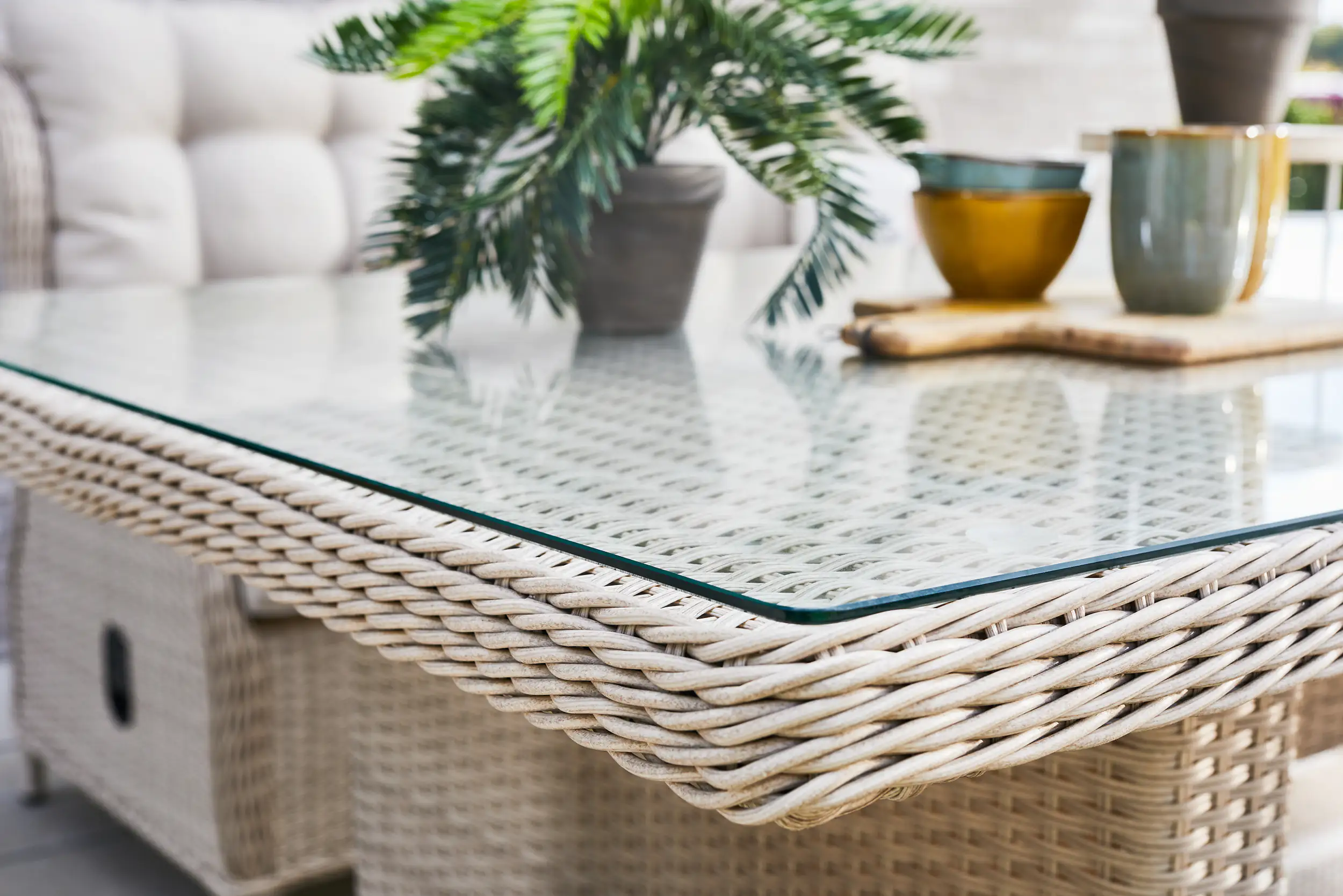 TrendLine Dining Set Bali 7-teilig inkl. Auflagen TrendLine Dining Set Bali 7-teilig inkl. Auflagen