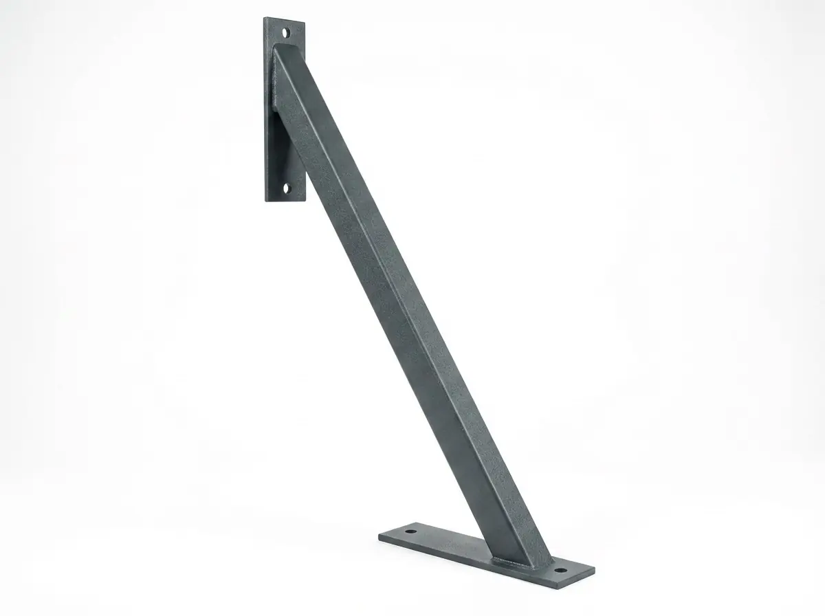 Ambiente Wandprofil Aluminium zum Anschrauben 187 cm anthrazit    