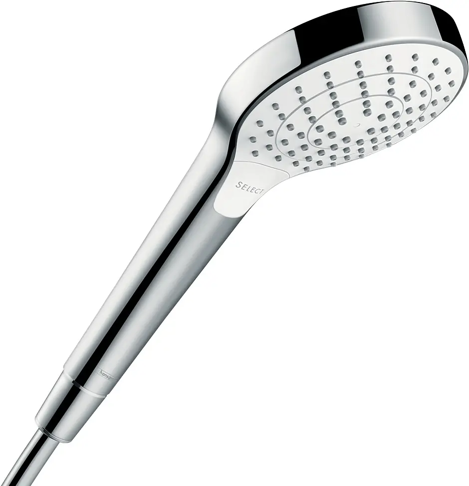 Hansgrohe Handbrause 3 Strahlarten Croma Select S Vario EcoSmart chrom-weiß