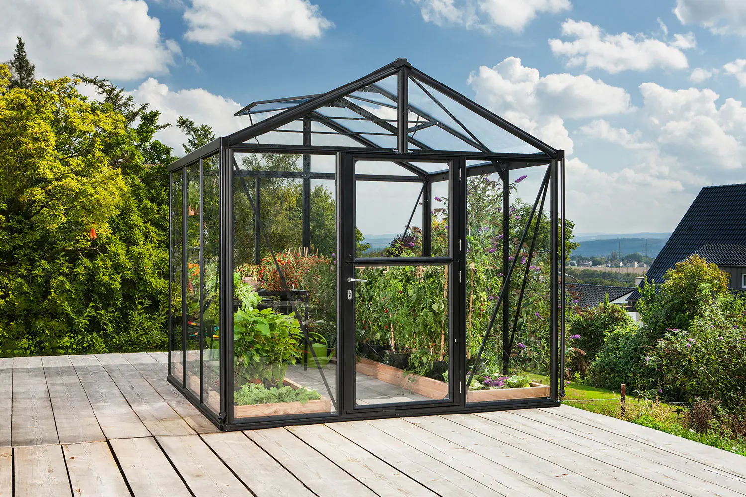 Vitavia Gewächshaus Zeus 6200 ESG 3 mm 266 x 250 cm
