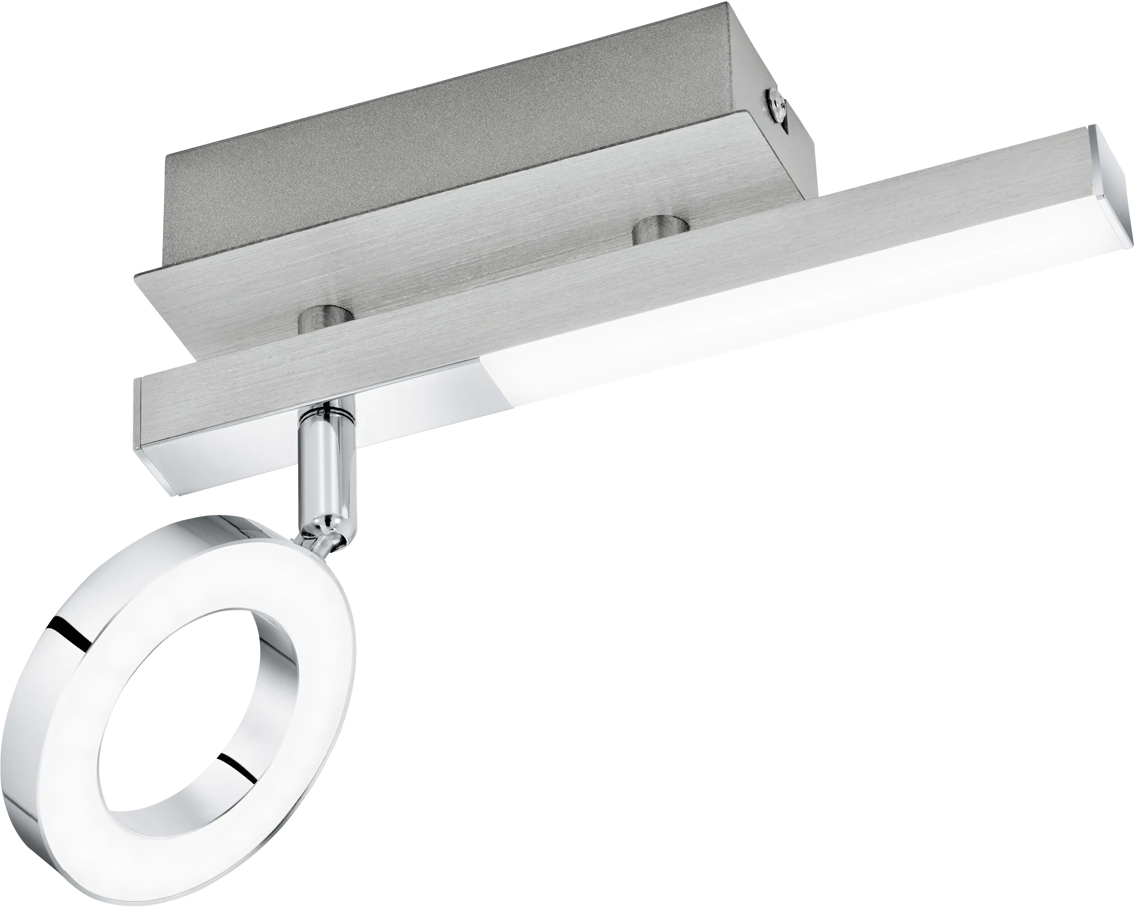 Eglo 1er LED Spot Cardillio 1 alu-chro 22,5 x 6,5 cm warmweiß Eglo 1er LED Spot Cardillio 1 alu-chro 22,5 x 6,5 cm warmweiß