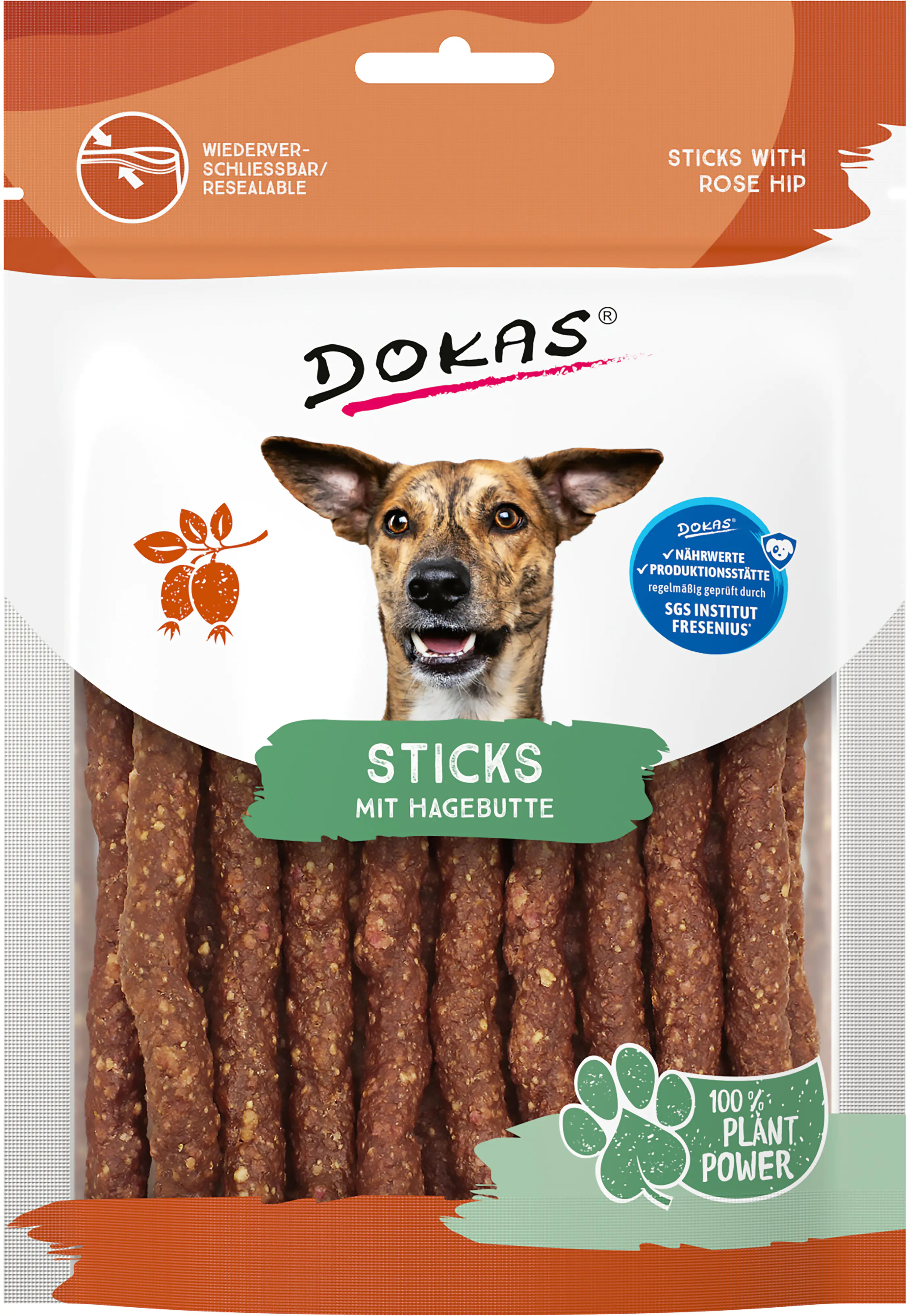 Dokas Sticks mit Hagebutte 105 g