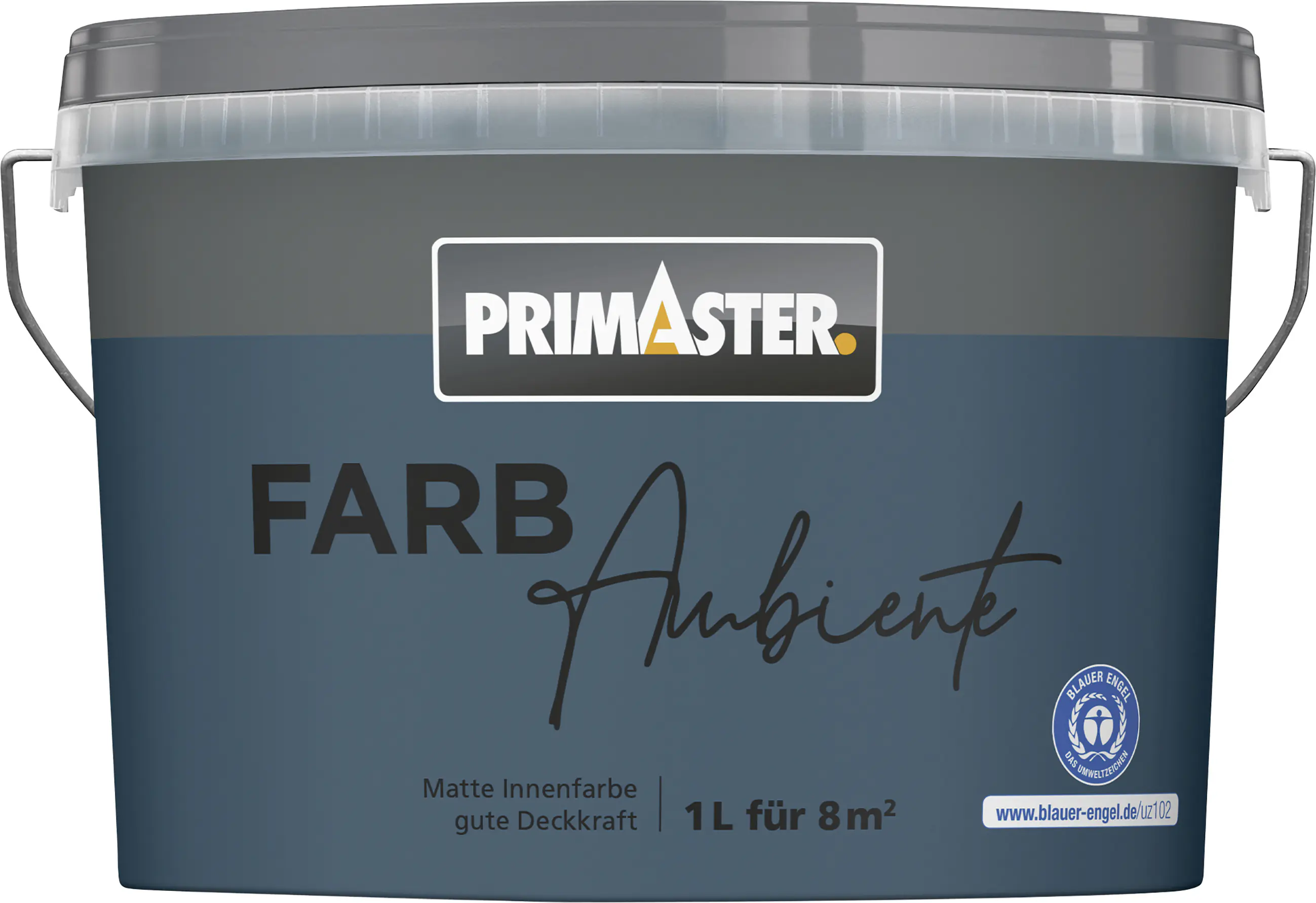 Primaster Farbambiente Wandfarbe matt pazifik 1 L