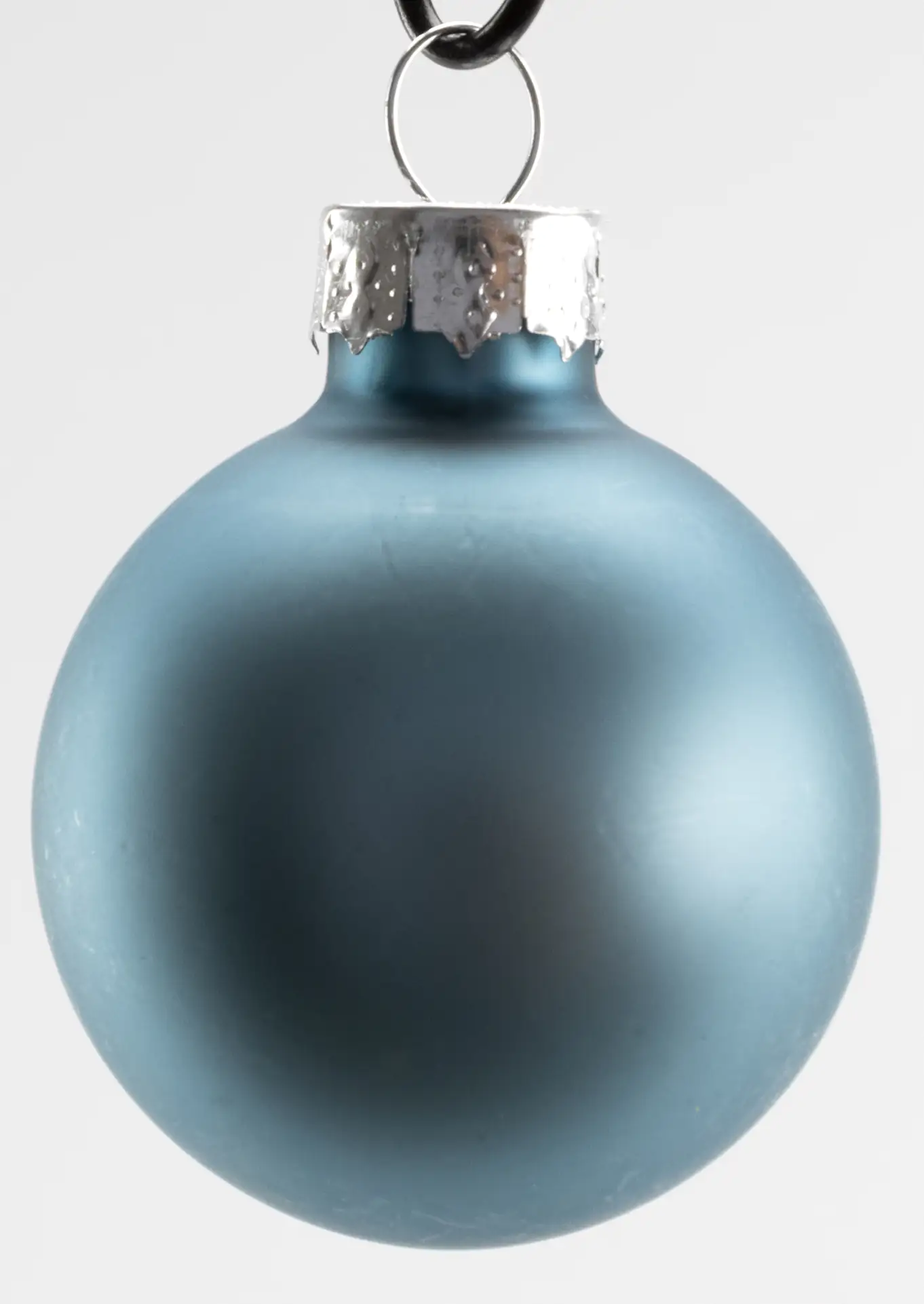 TrendLine Mini-Christbaumkugeln aus Glas Ø 3,5 cm dämmerungsblau 16 Stück