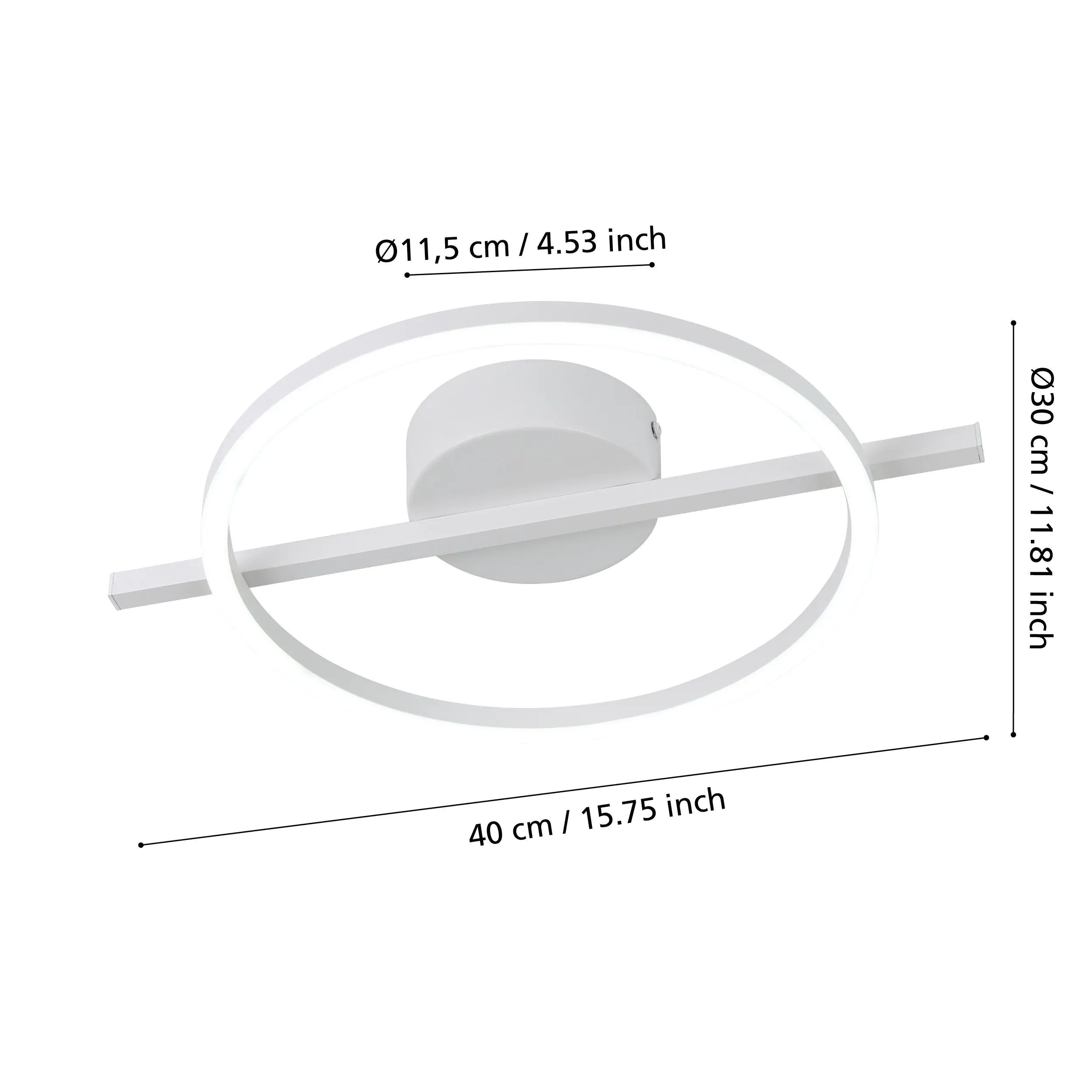 Eglo LED Deckenleuchte Amandolo 17W, 1900 lm, 2700-6500K, CCT Eglo LED Deckenleuchte Amandolo 17W, 1900 lm, 2700-6500K, CCT