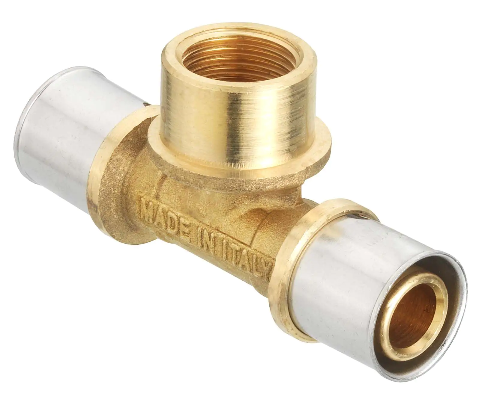 4035300826995 Cornat Press-T-Stück komplett Messing/Edelstahl, ø 26 mm