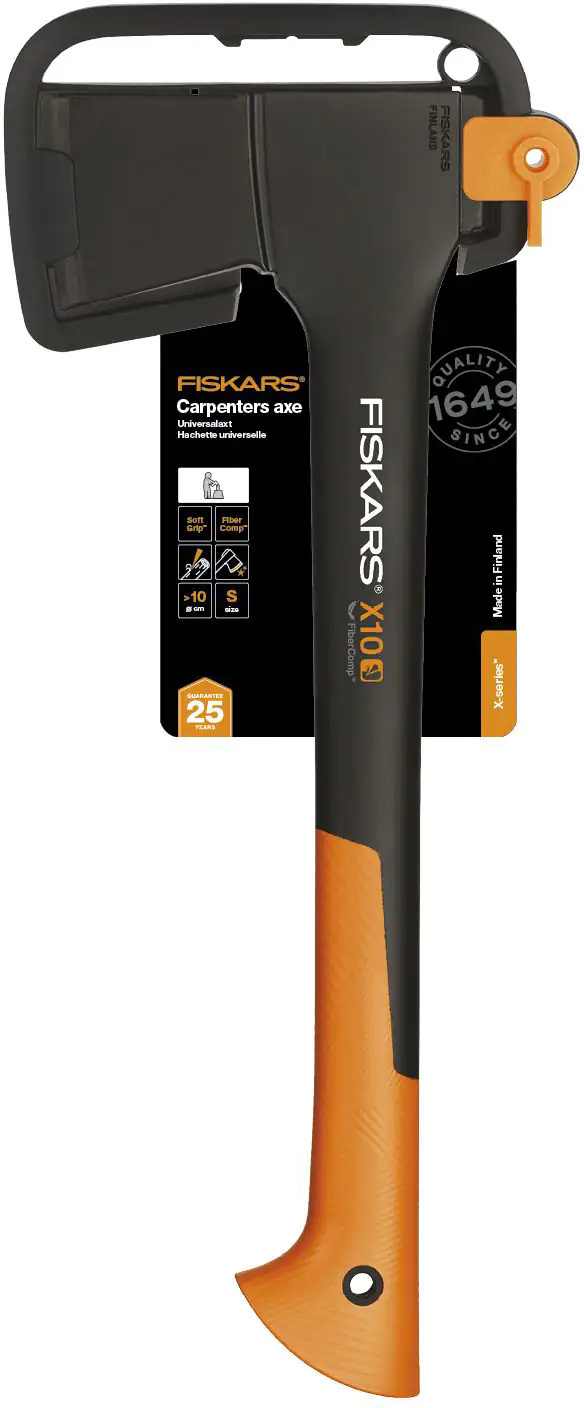 6411501214430_2332961 Fiskars Universalaxt X10 S Gewicht: 980 g, Länge Stiel: 48 cm