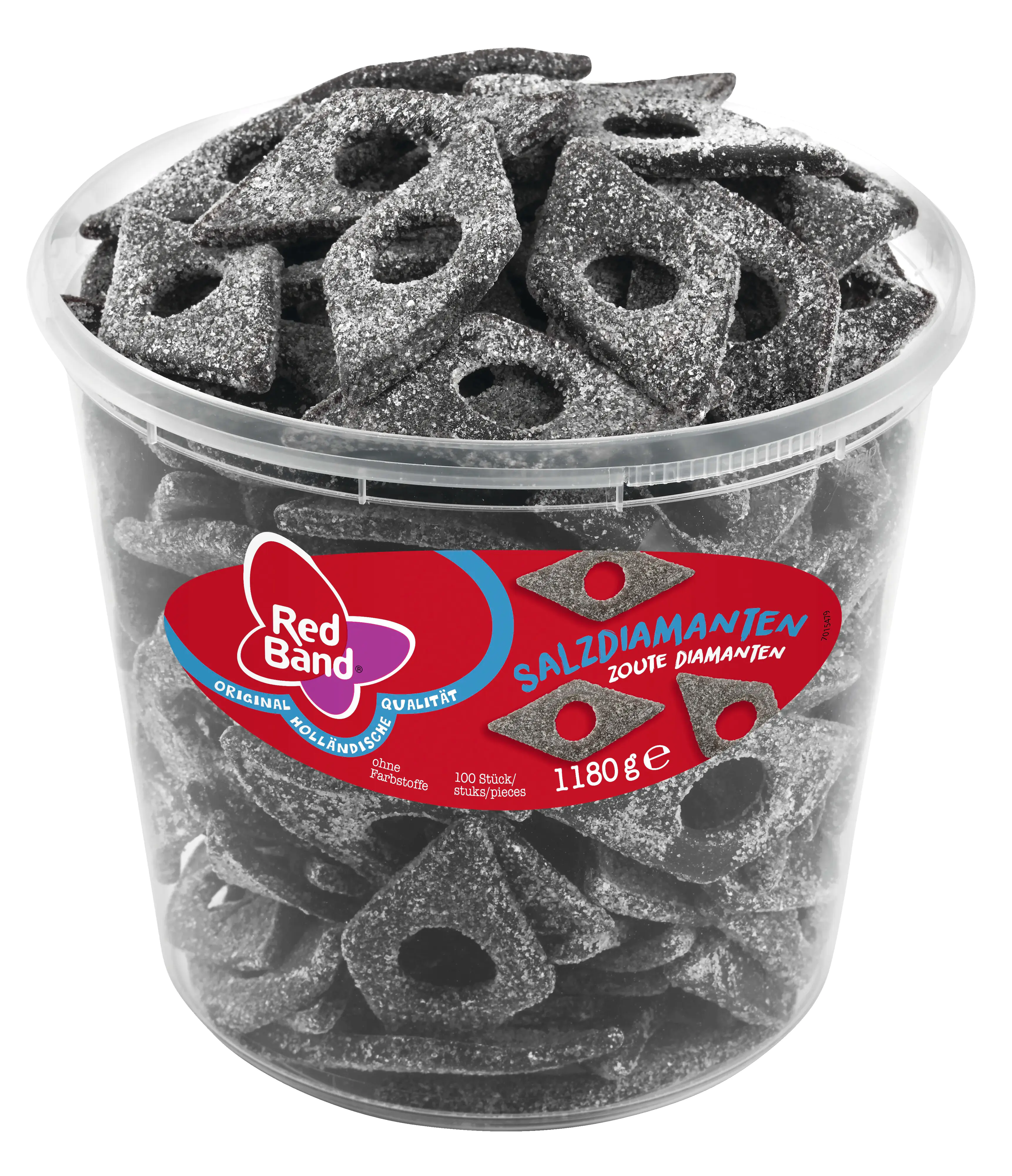 Red Band Fruchtgummi Salzdiamanten 1180 g