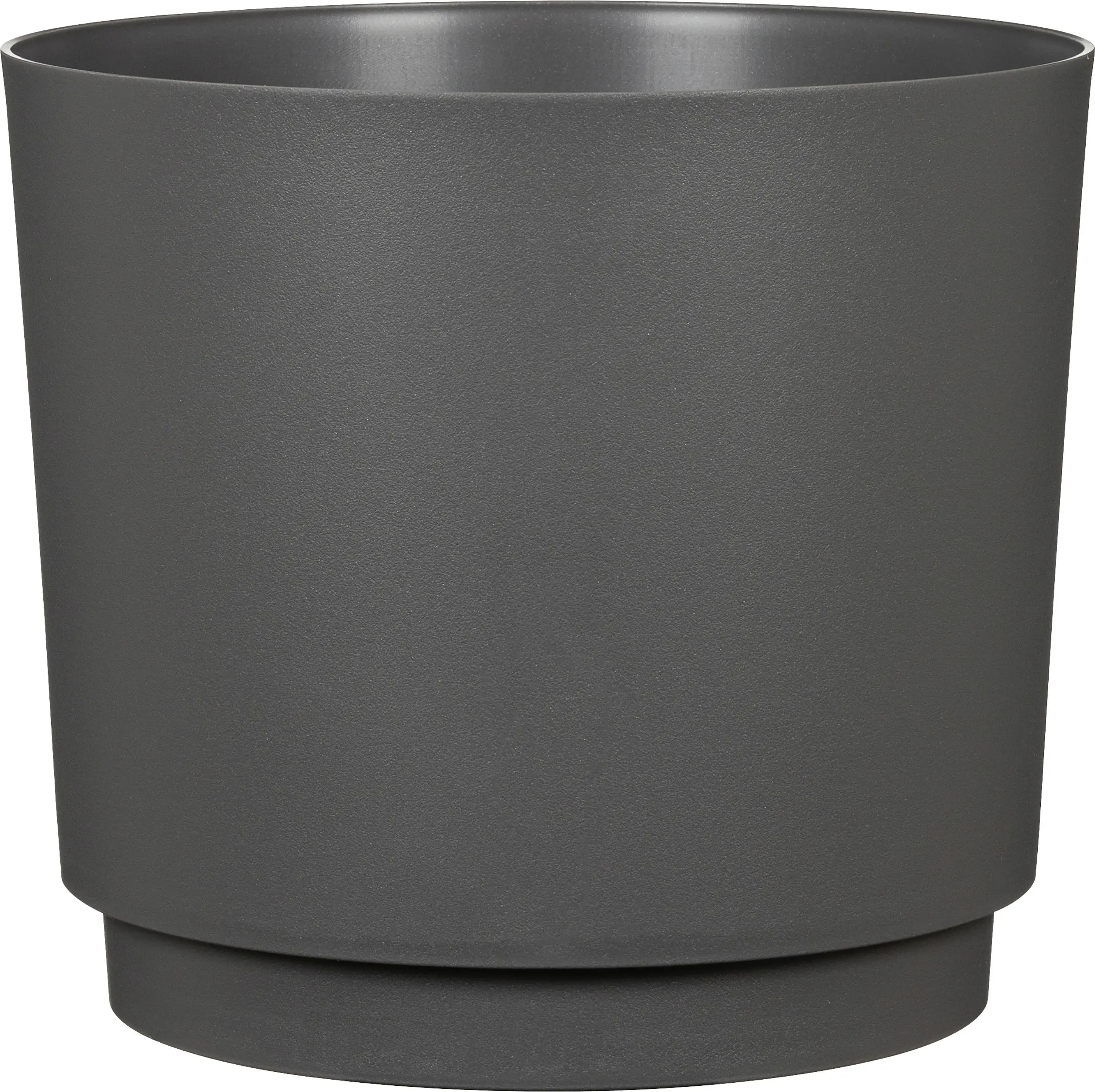 Scheurich Blumentopf Kunststoff Ø 24,8 x 22,2 cm nero