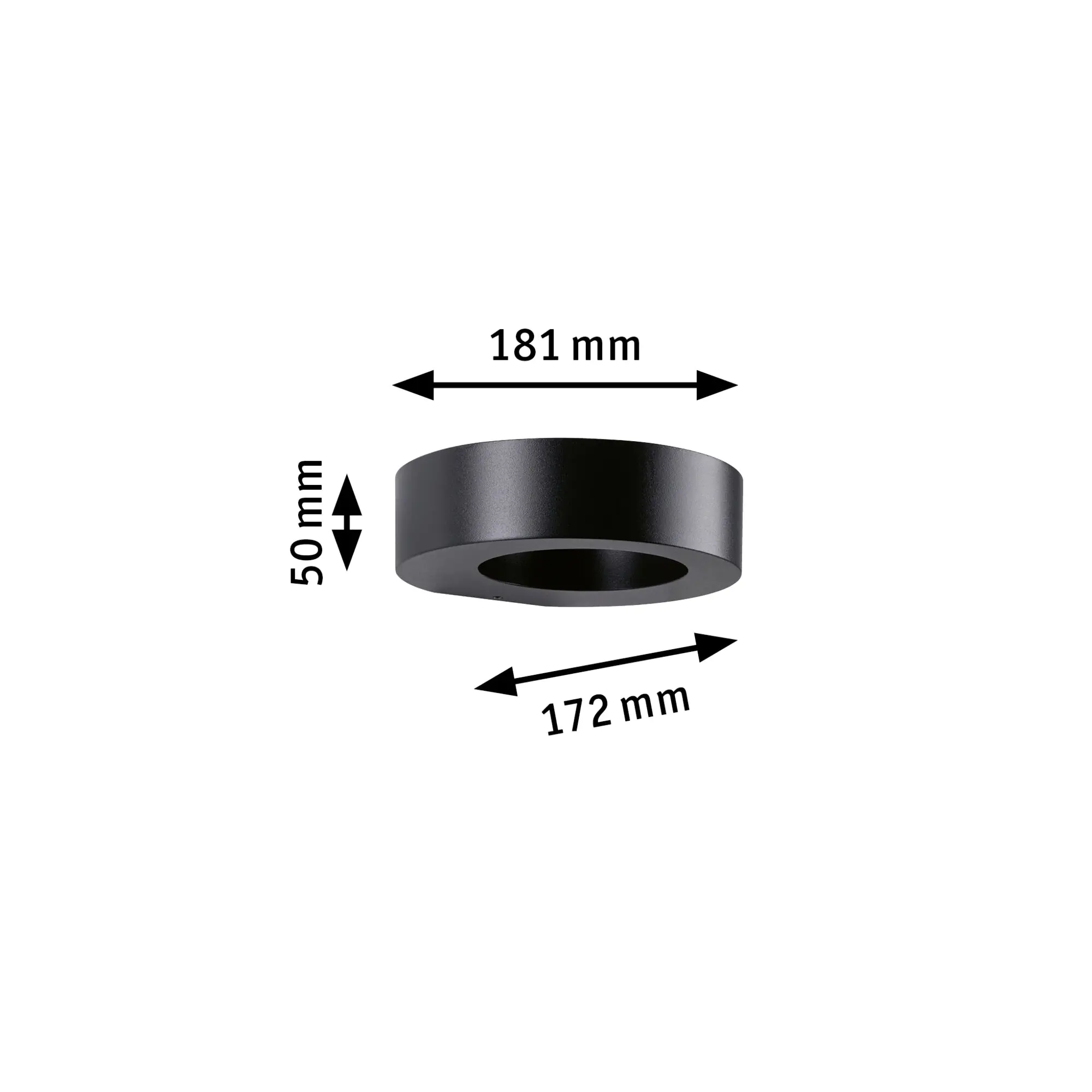 Paulmann LED Außen-Wandleuchte Renga anthrazit 18,1 x 5 cm warmweiß Paulmann LED Außen-Wandleuchte Renga anthrazit 18,1 x 5 cm warmweiß