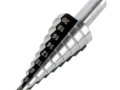 Wolfcraft Stufenbohrer Rundschaft HSS Ø 8 - 30 mm Wolfcraft Stufenbohrer Rundschaft HSS Ø 8 - 30 mm