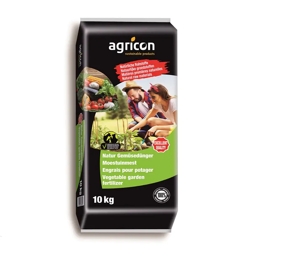 Agricon Gemüsedünger 10kg für ca. 200 m²