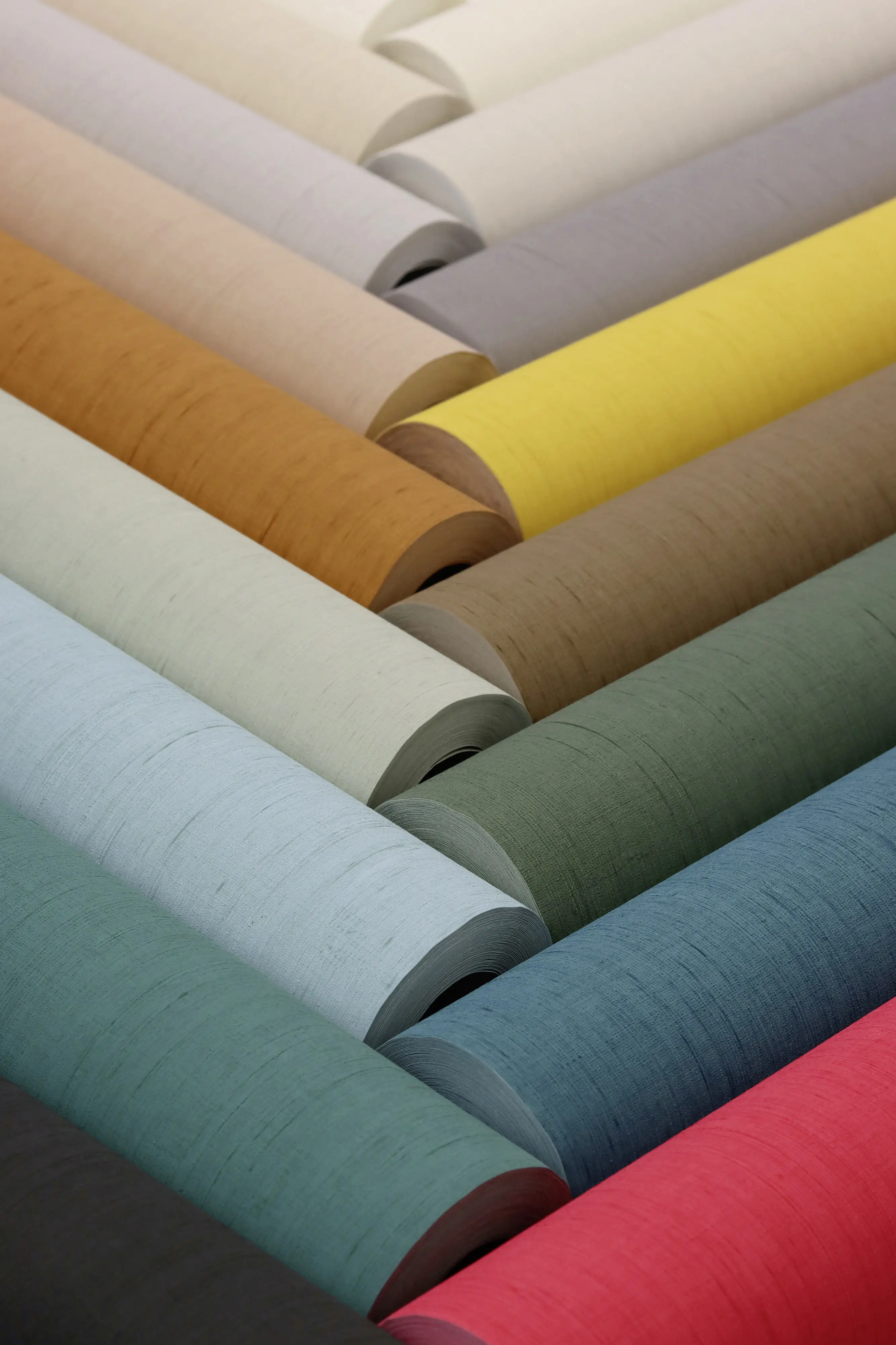 Rasch Vliestapete 746136 Grün-Salbei hell Uni 10,05 m x 0,53 m