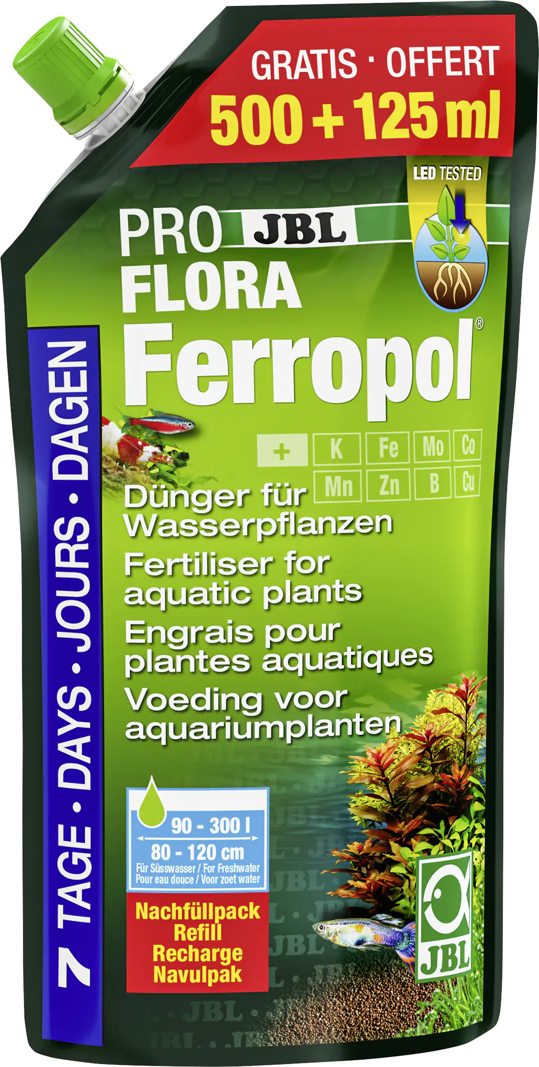 JBL PROFLORA Ferropol Nachfüllpack 500125ml grün